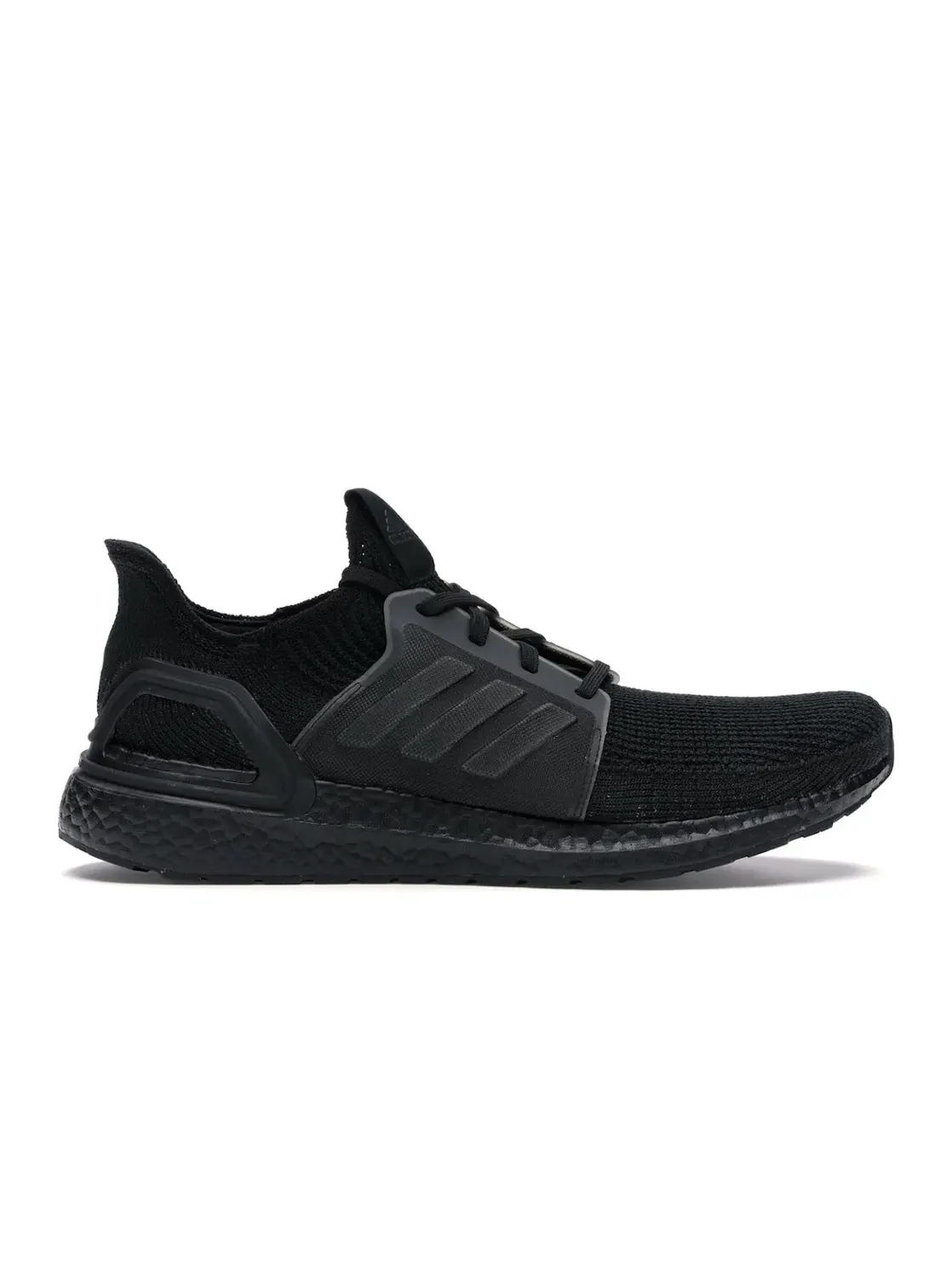 Мужские кроссовки с технологией Primeknit Adidas Ultra Boost 2019 — изображение 1 из 4, черный/черный/оранжевый