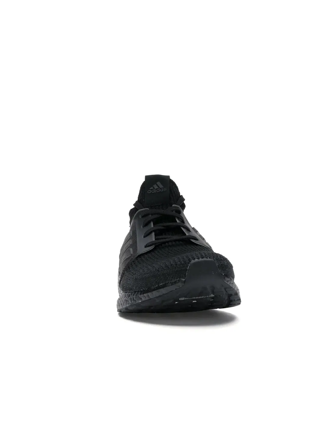 Мужские кроссовки с технологией Primeknit Adidas Ultra Boost 2019 — изображение 2 из 4, черный/черный/оранжевый