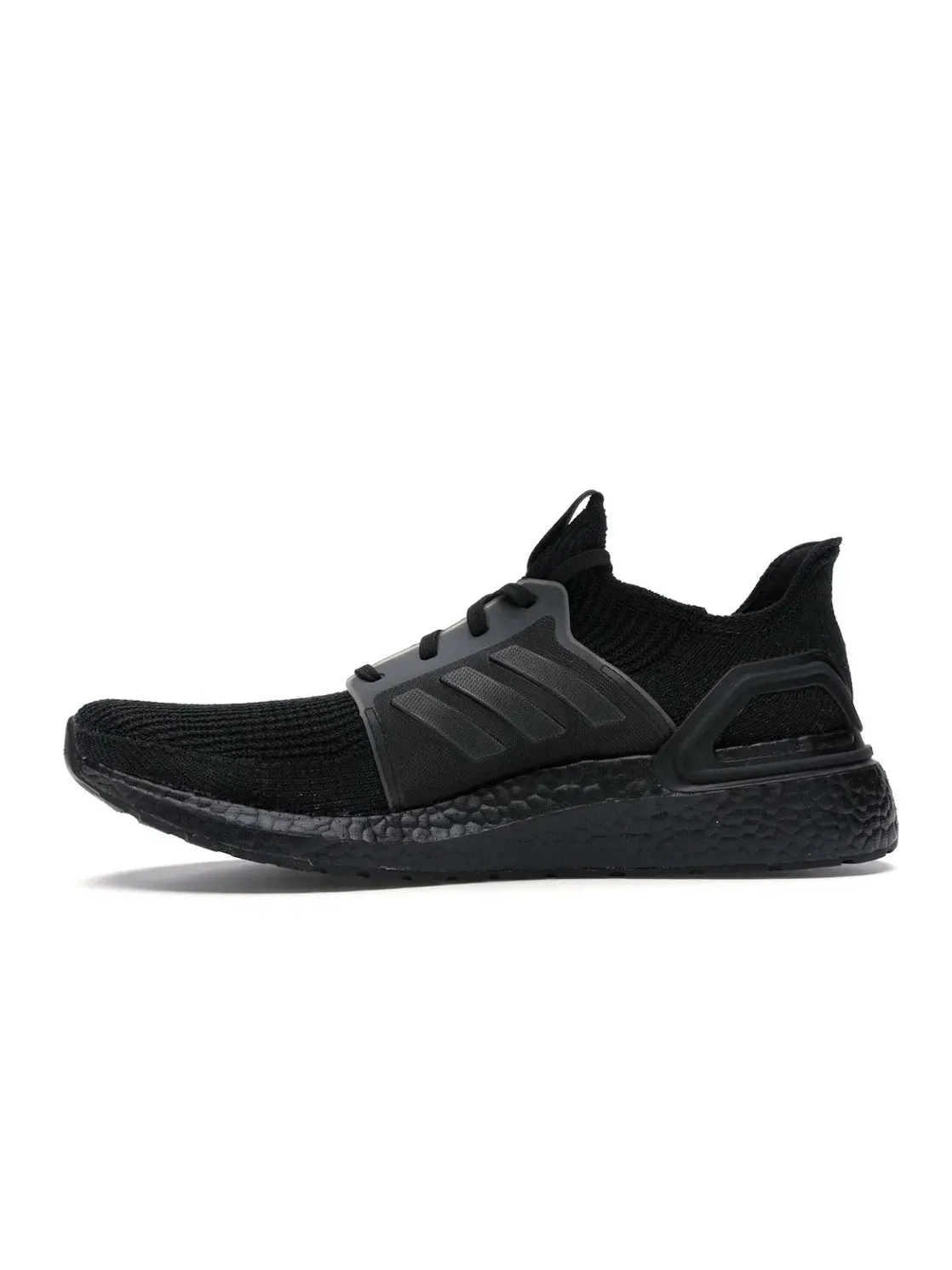 Мужские кроссовки с технологией Primeknit Adidas Ultra Boost 2019 — изображение 3 из 4, черный/черный/оранжевый