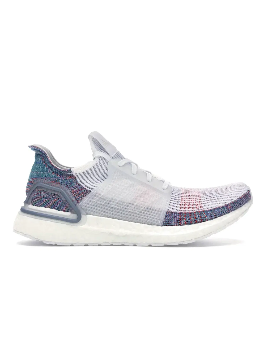 Мужские кроссовки с технологией Primeknit Adidas Ultra Boost 2019 — изображение 1 из 4, белый белый синий