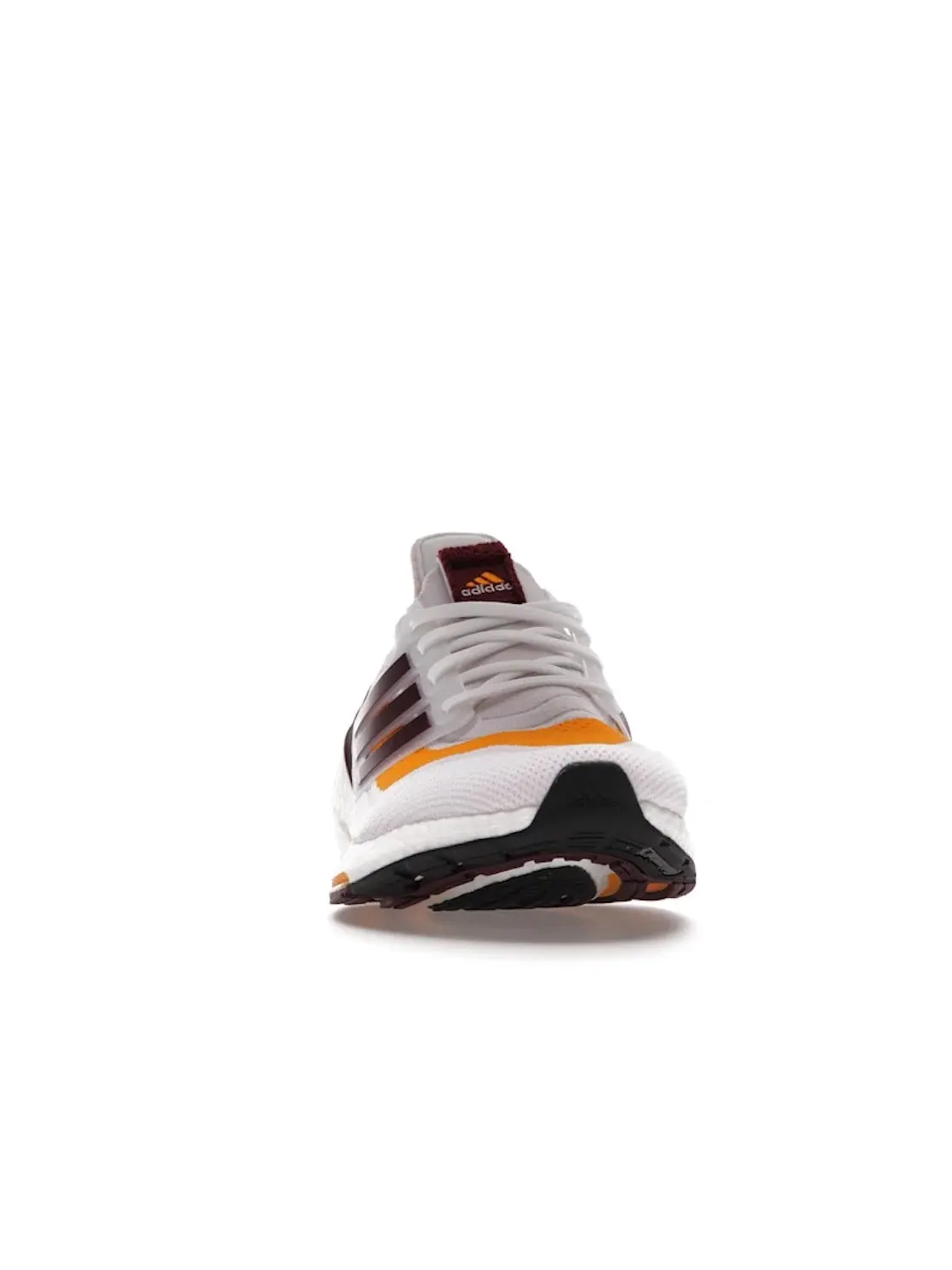 Мужские кроссовки для бега с технологией Boost Adidas Ultra Boost 21 — изображение 2 из 4, белый//золотистый