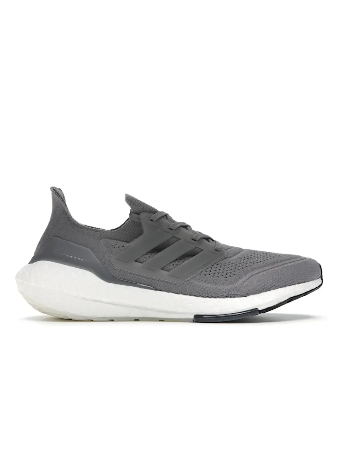 Мужские кроссовки с технологией Primeknit Adidas Ultra Boost 21 — изображение 1 из 4, серый/серый-серый