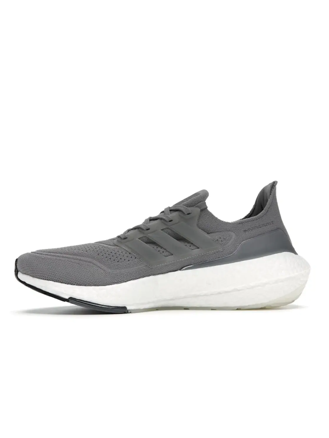 Мужские кроссовки с технологией Primeknit Adidas Ultra Boost 21 — изображение 3 из 4, серый/серый-серый