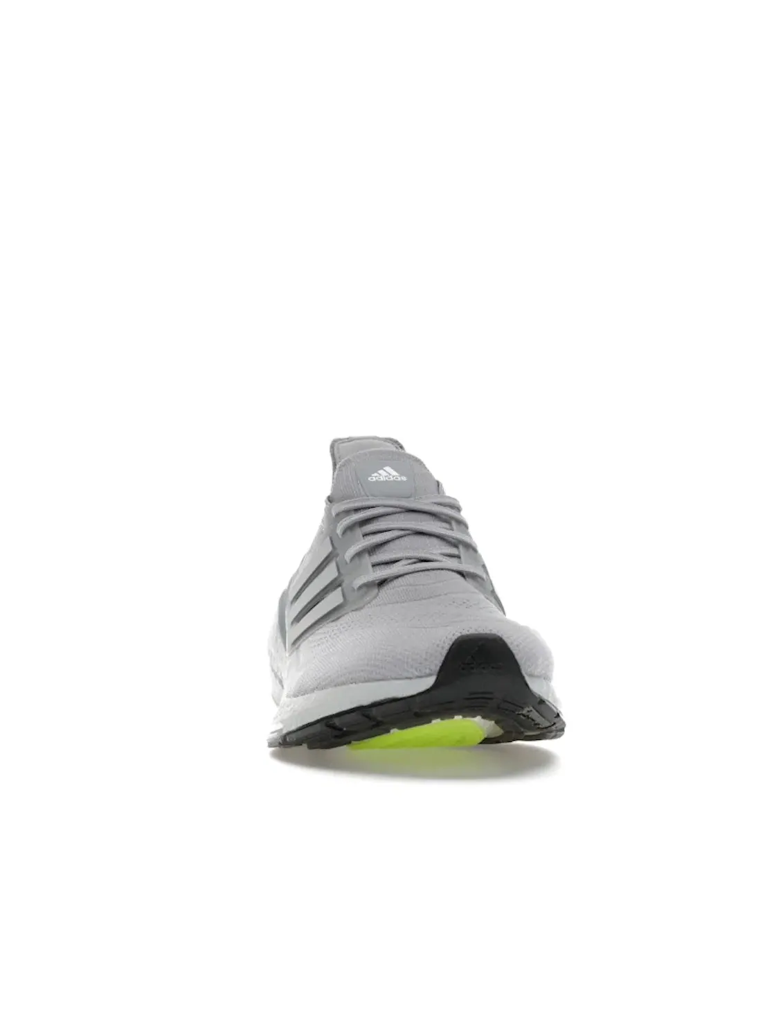 Мужские кроссовки для бега с амортизацией Adidas Ultra Boost 21 — изображение 2 из 4, серебристый