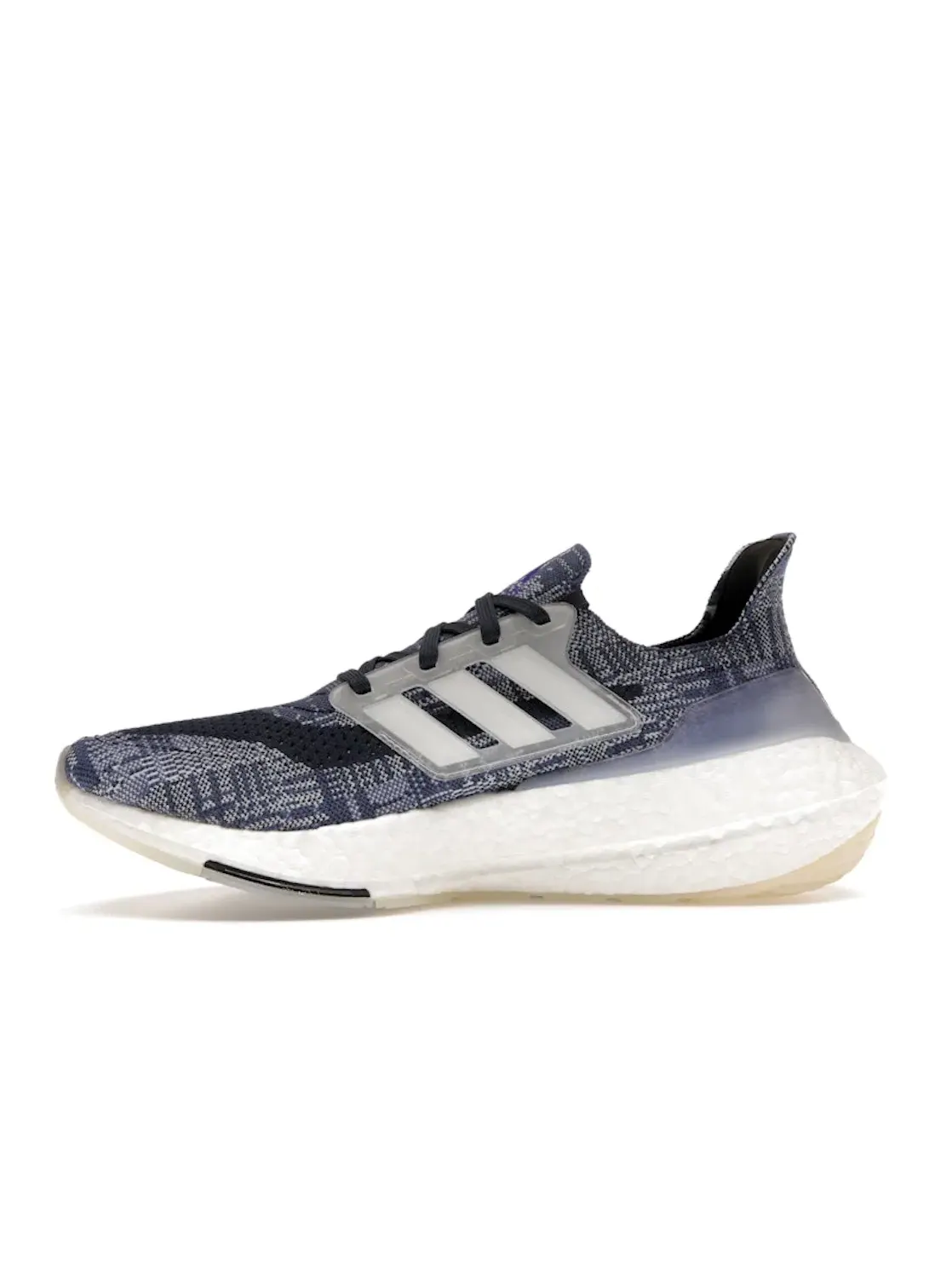 Мужские кроссовки с принтом Adidas Ultra Boost 21 — изображение 3 из 4, темно-синий мульти