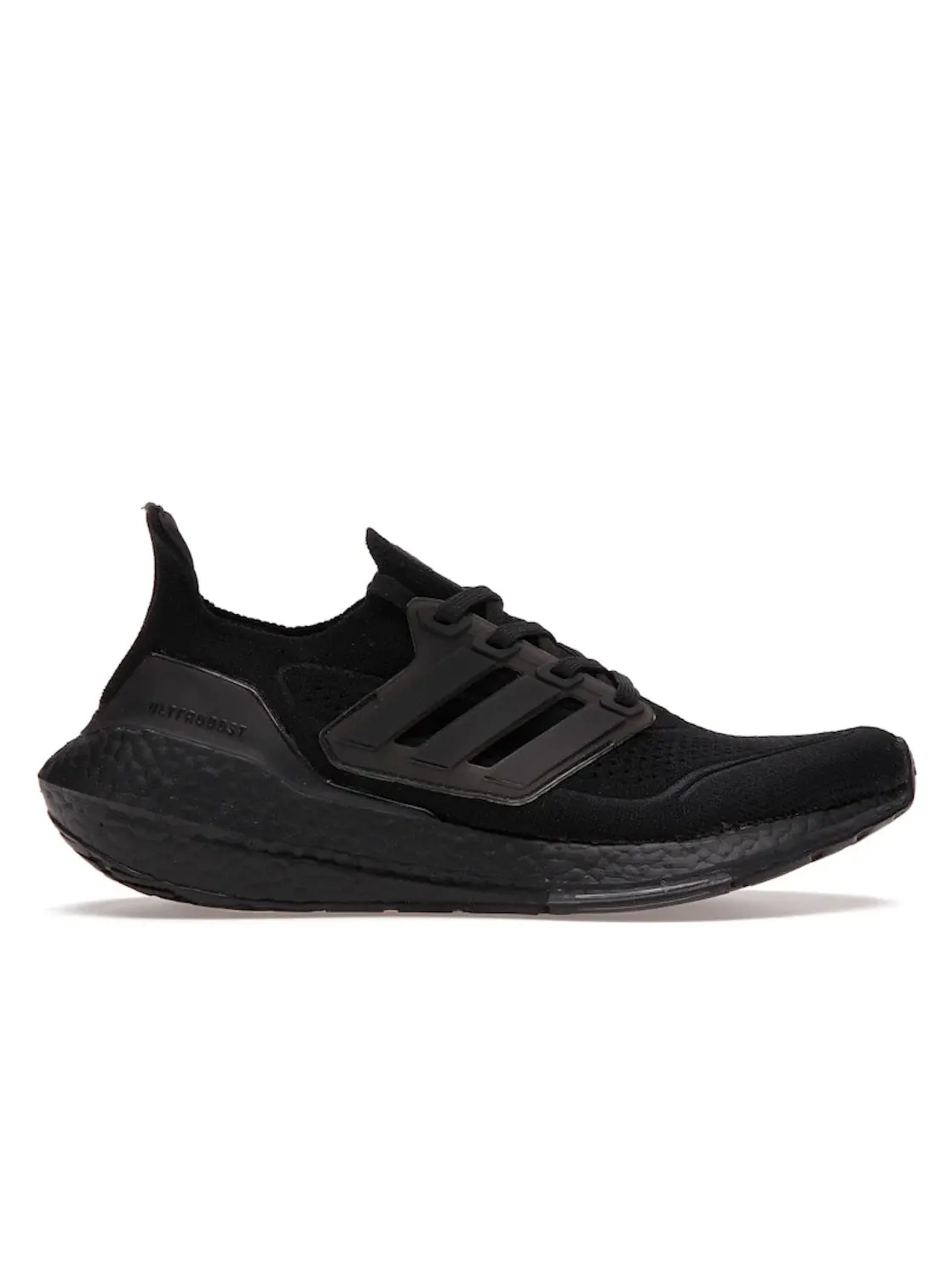 Женские кроссовки для бега с технологией PrimeKnit Adidas Ultra Boost 21 — изображение 1 из 4, черный/черный/черный