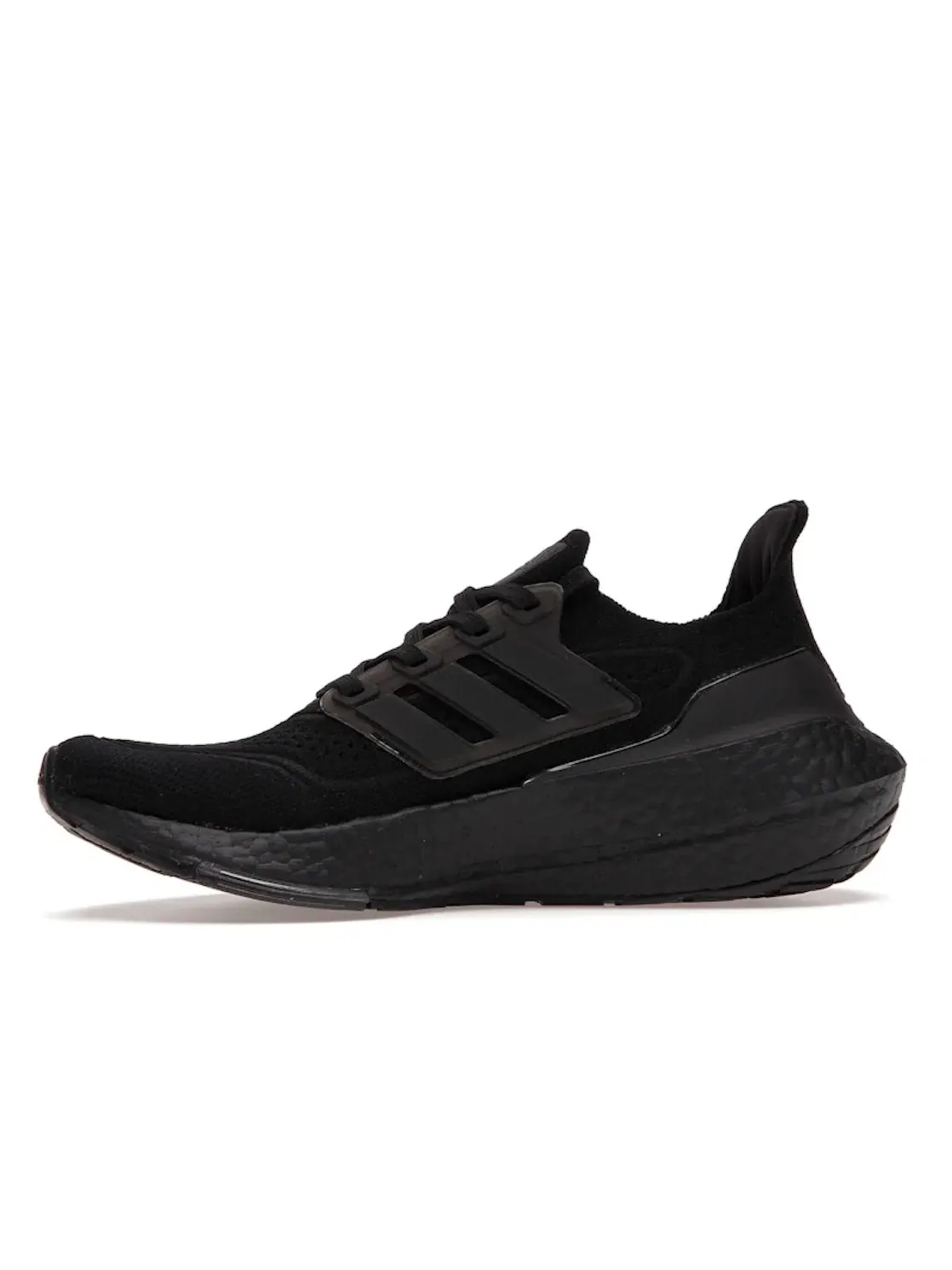 Женские кроссовки для бега с технологией PrimeKnit Adidas Ultra Boost 21 — изображение 3 из 4, черный/черный/черный