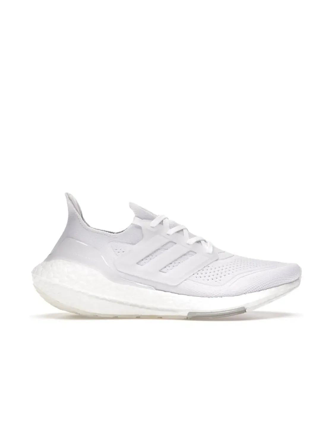 Женские кроссовки для бега с технологией Boost Adidas Ultra Boost 21 — изображение 1 из 4, белый/белый/серый
