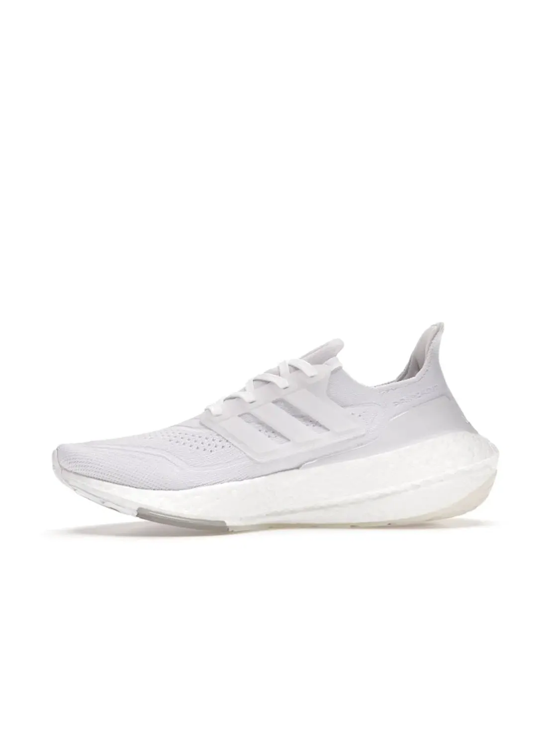 Женские кроссовки для бега с технологией Boost Adidas Ultra Boost 21 — изображение 3 из 4, белый/белый/серый