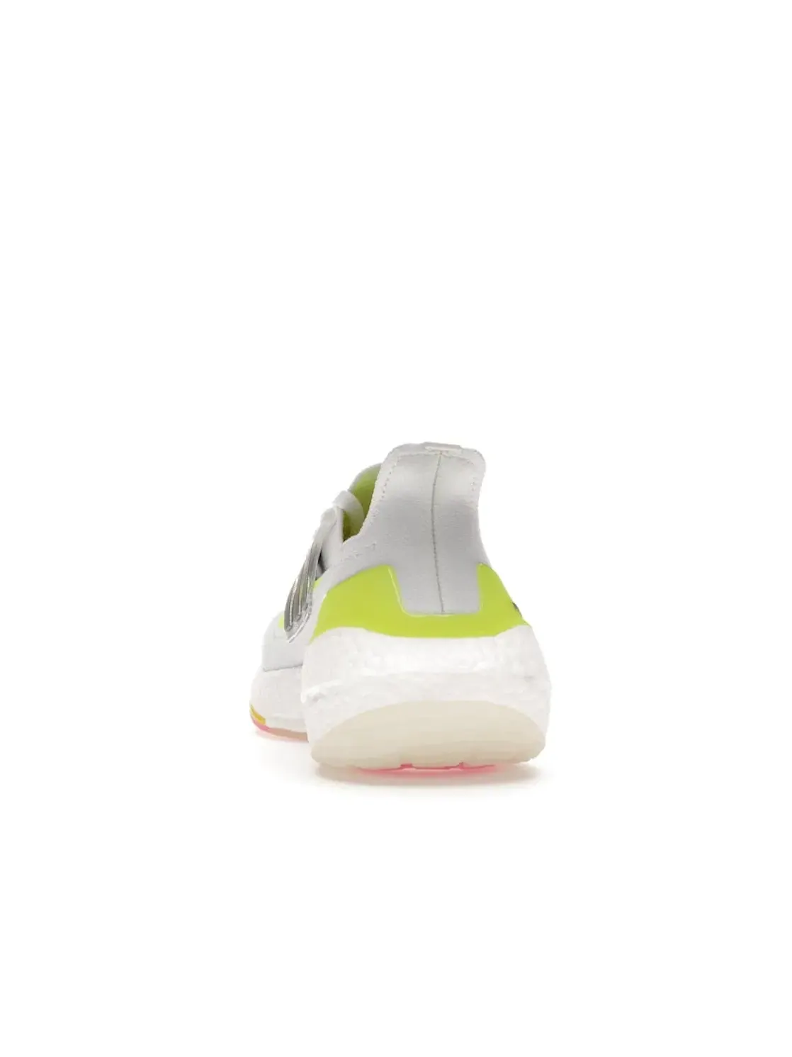 Мужские кроссовки с системой Torsion Adidas Ultra Boost 21 — изображение 4 из 4, белый/черный/желтый