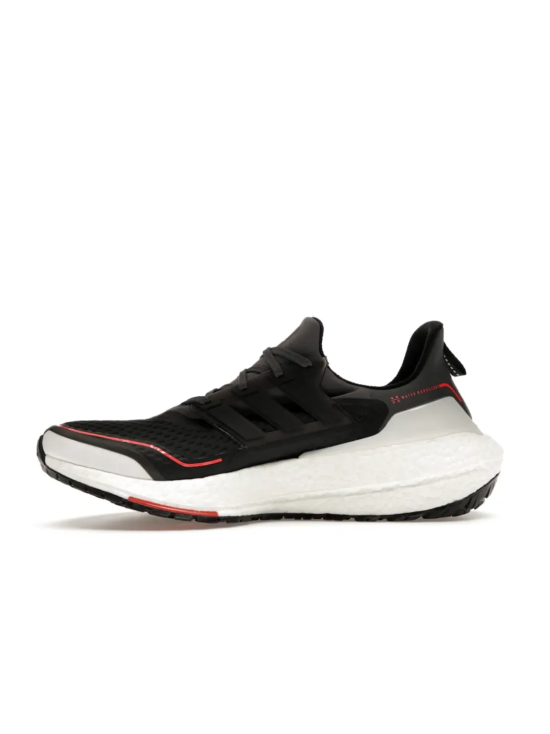 Мужские кроссовки для бега с технологией Cold.RDY Adidas Ultra Boost 21 — изображение 3 из 4, серый/черный/красный