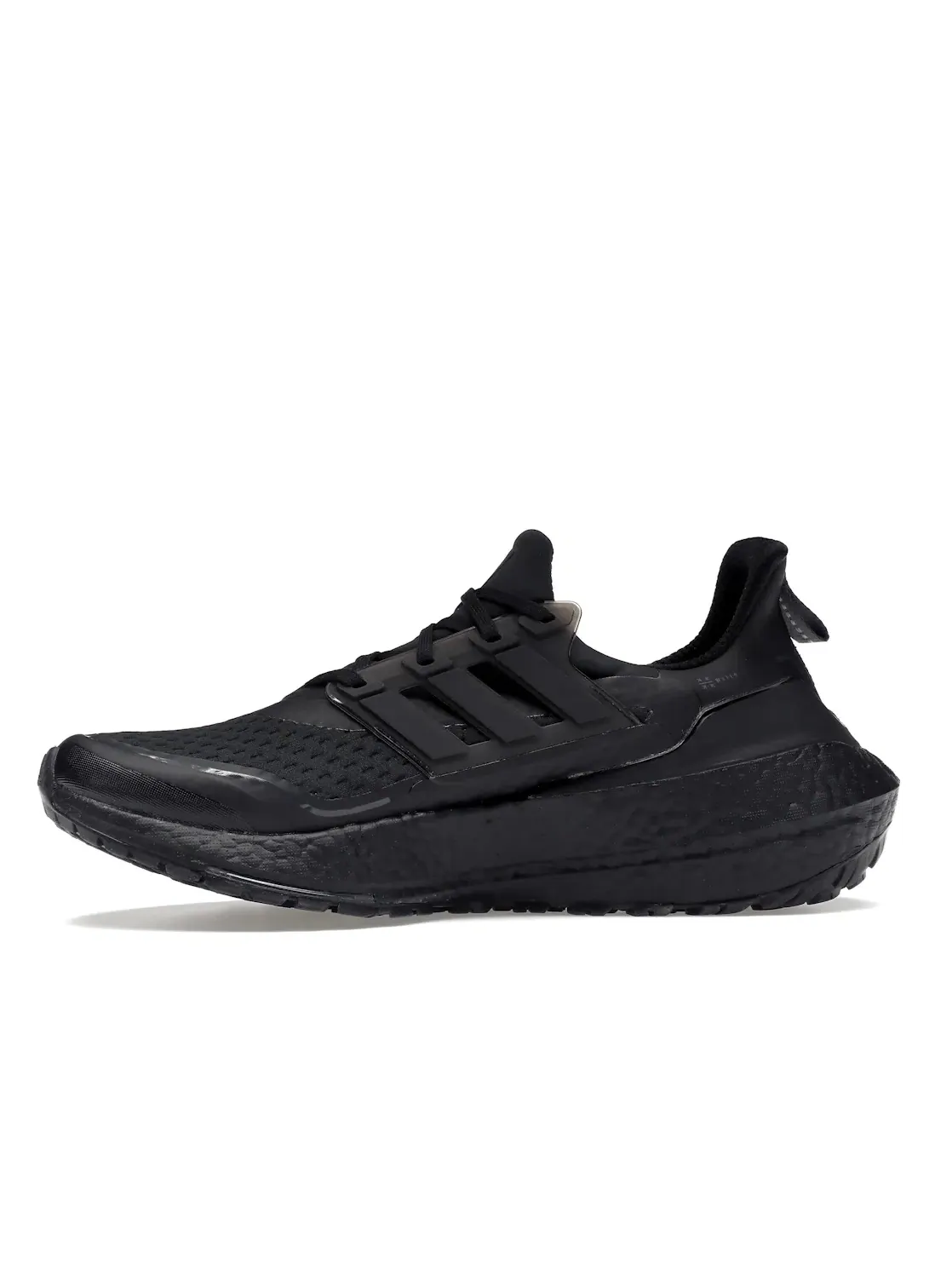 Мужские кроссовки для бега с технологией Cold.RDY Adidas Ultra Boost 21 — изображение 3 из 4, черный/черный/черный