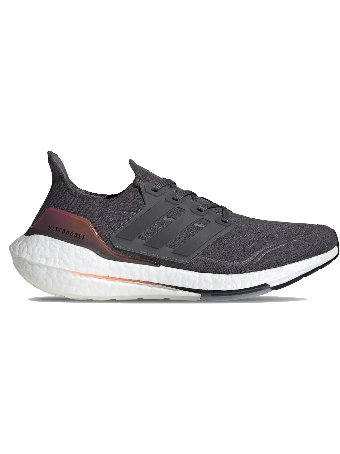 Мужские кроссовки для бега Ultra Boost 21 Adidas — изображение 1 из 1, серый серый оранжевый