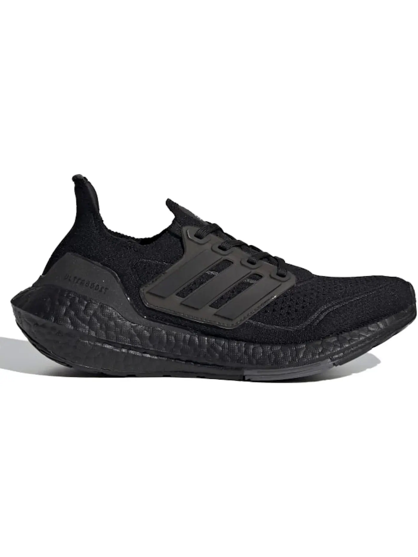 Детские кроссовки для мальчиков с амортизацией Adidas Ultra Boost 21 J — изображение 1 из 1, черный черный черный