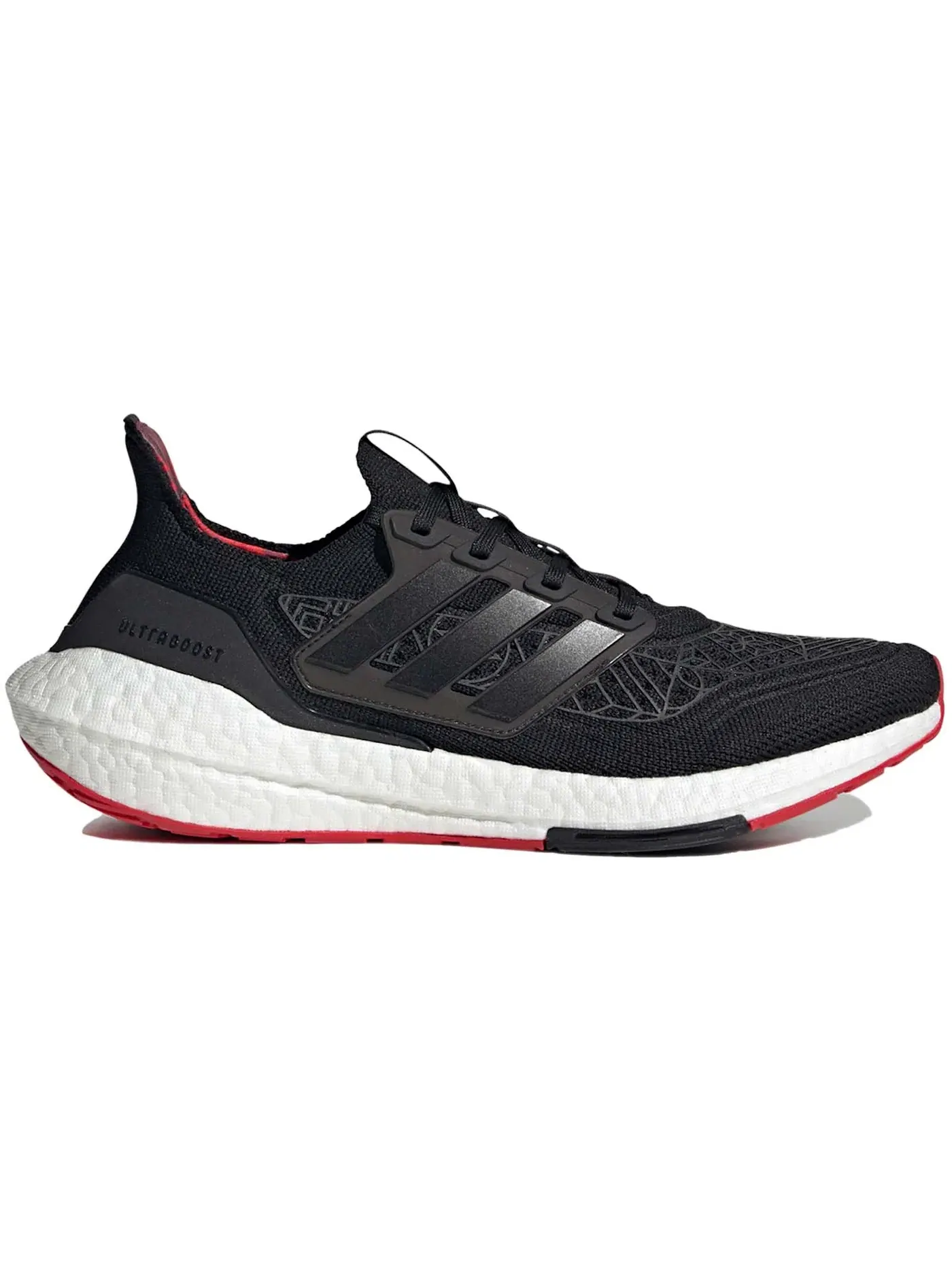 Мужские кроссовки с технологией Boost Adidas Ultra Boost 21 — изображение 1 из 1, черный черный
