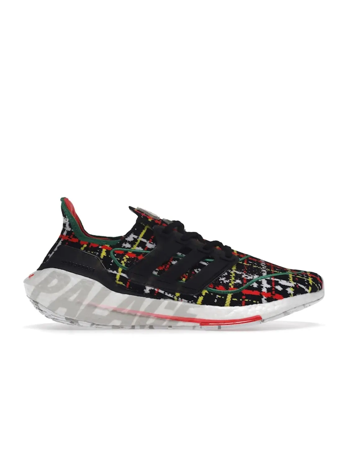 Мужские кроссовки для бега Ultra Boost 21 Adidas — изображение 1 из 4, черный//желтый/зеленый