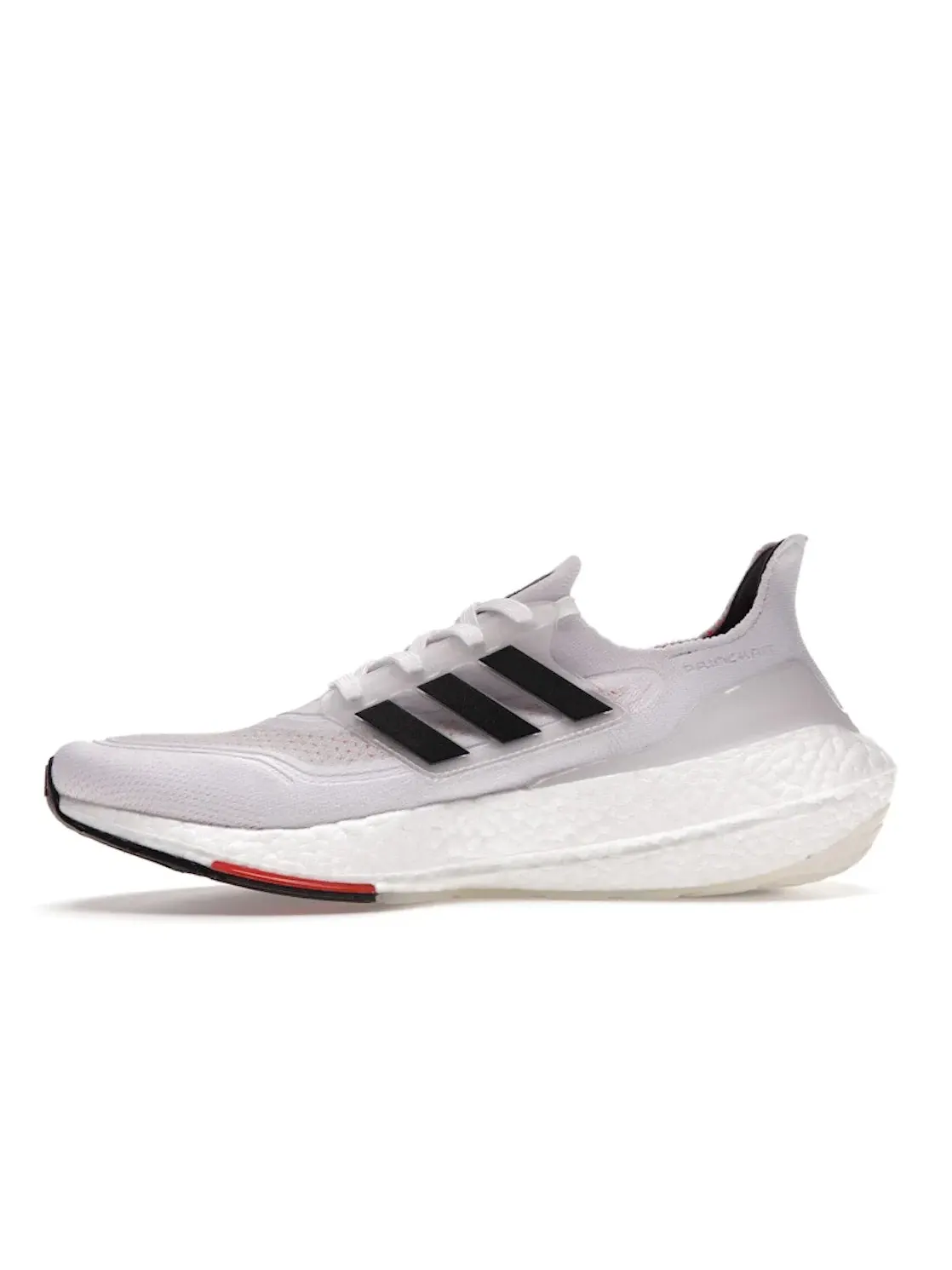 Мужские кроссовки с системой LEP Adidas Ultra Boost 21 — изображение 3 из 4, белый/черный/красный