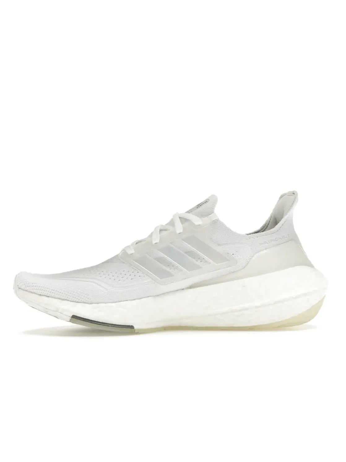Мужские кроссовки для бега Ultra Boost 21 Adidas — изображение 3 из 4, белый/белый