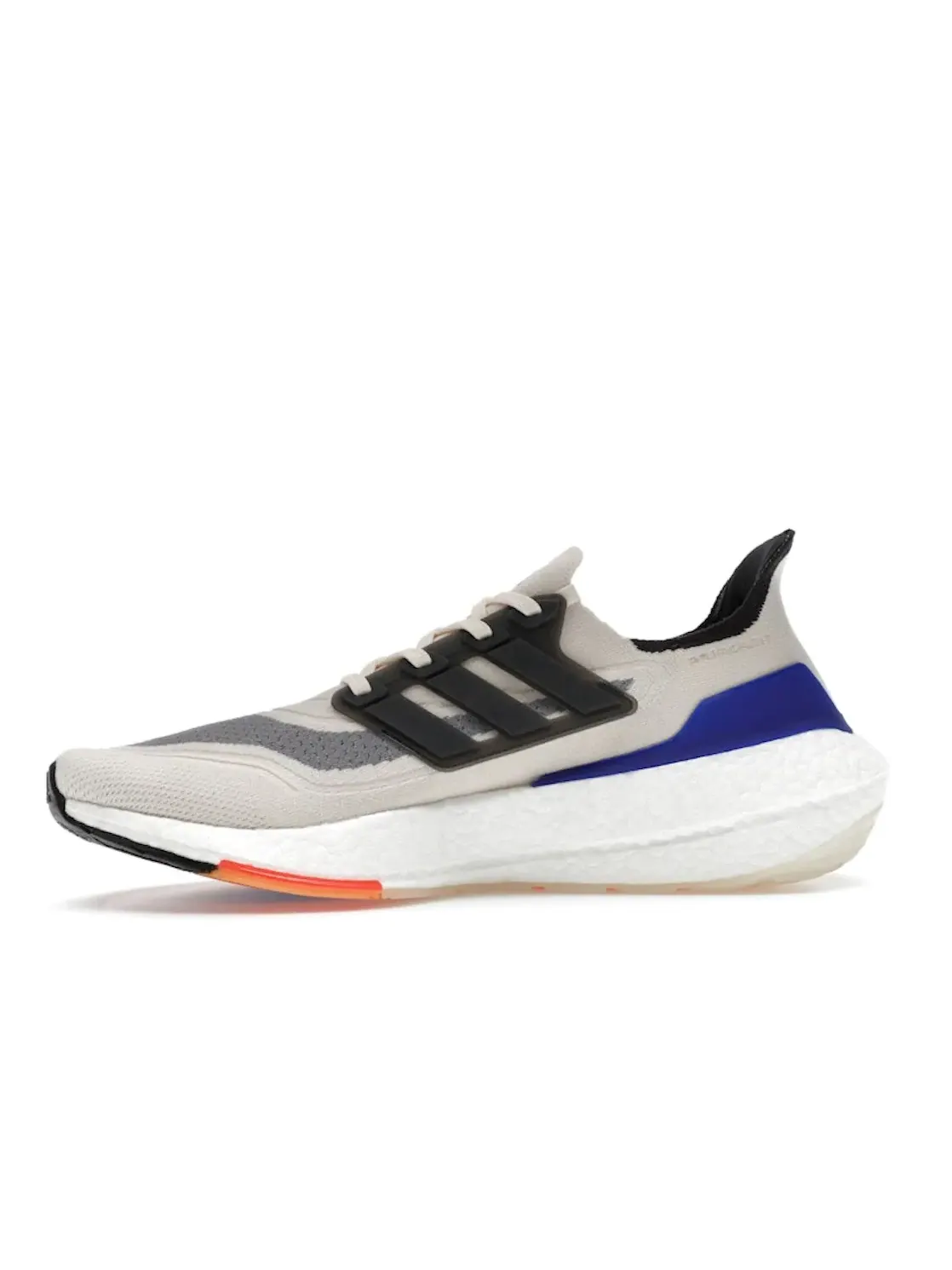 Мужские кроссовки для бега Adidas Ultra Boost 21 — изображение 3 из 4, белый красный
