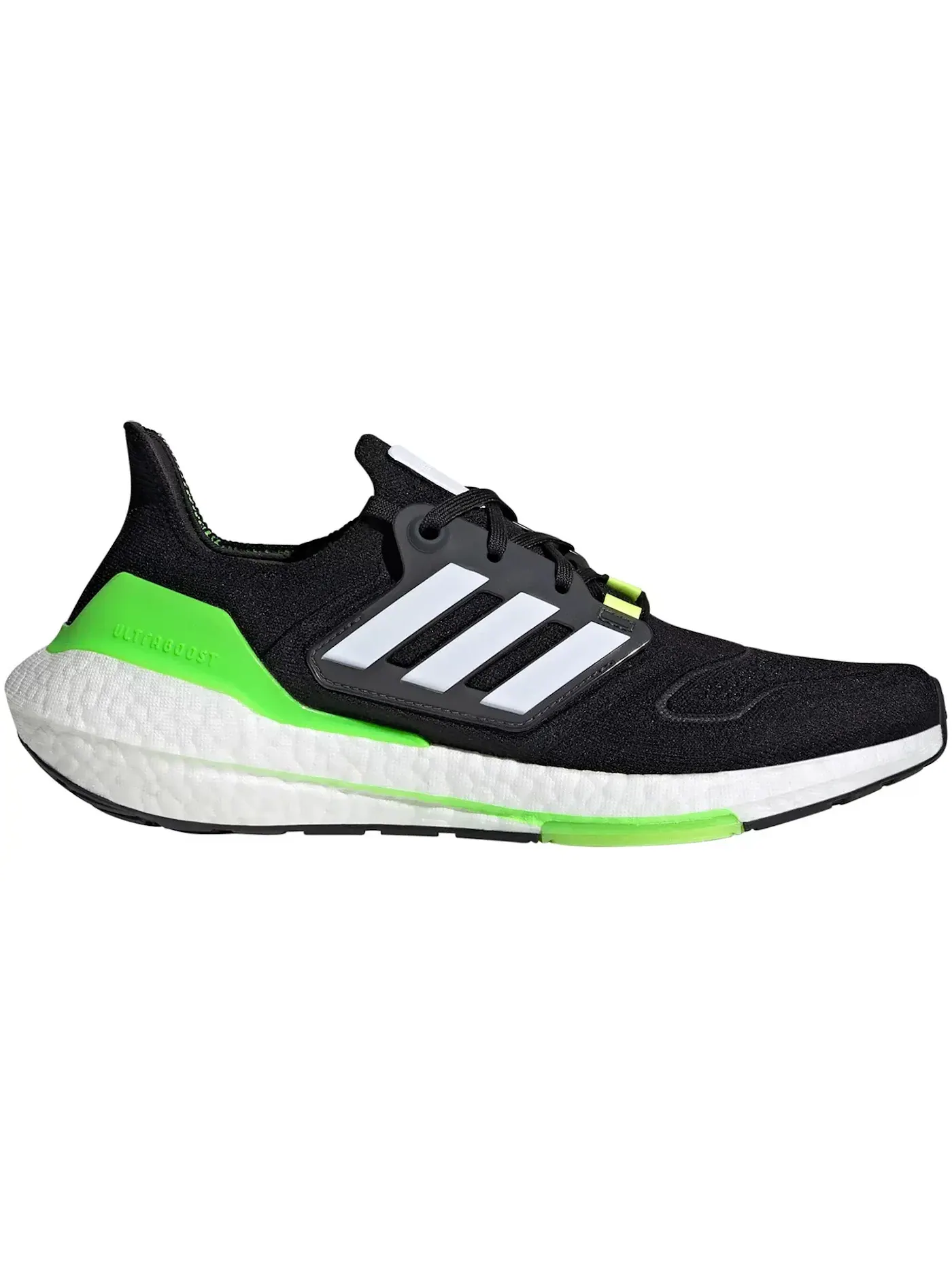 Мужские кроссовки для бега Adidas Ultra Boost 22 — изображение 1 из 1, черный/белый/зеленый