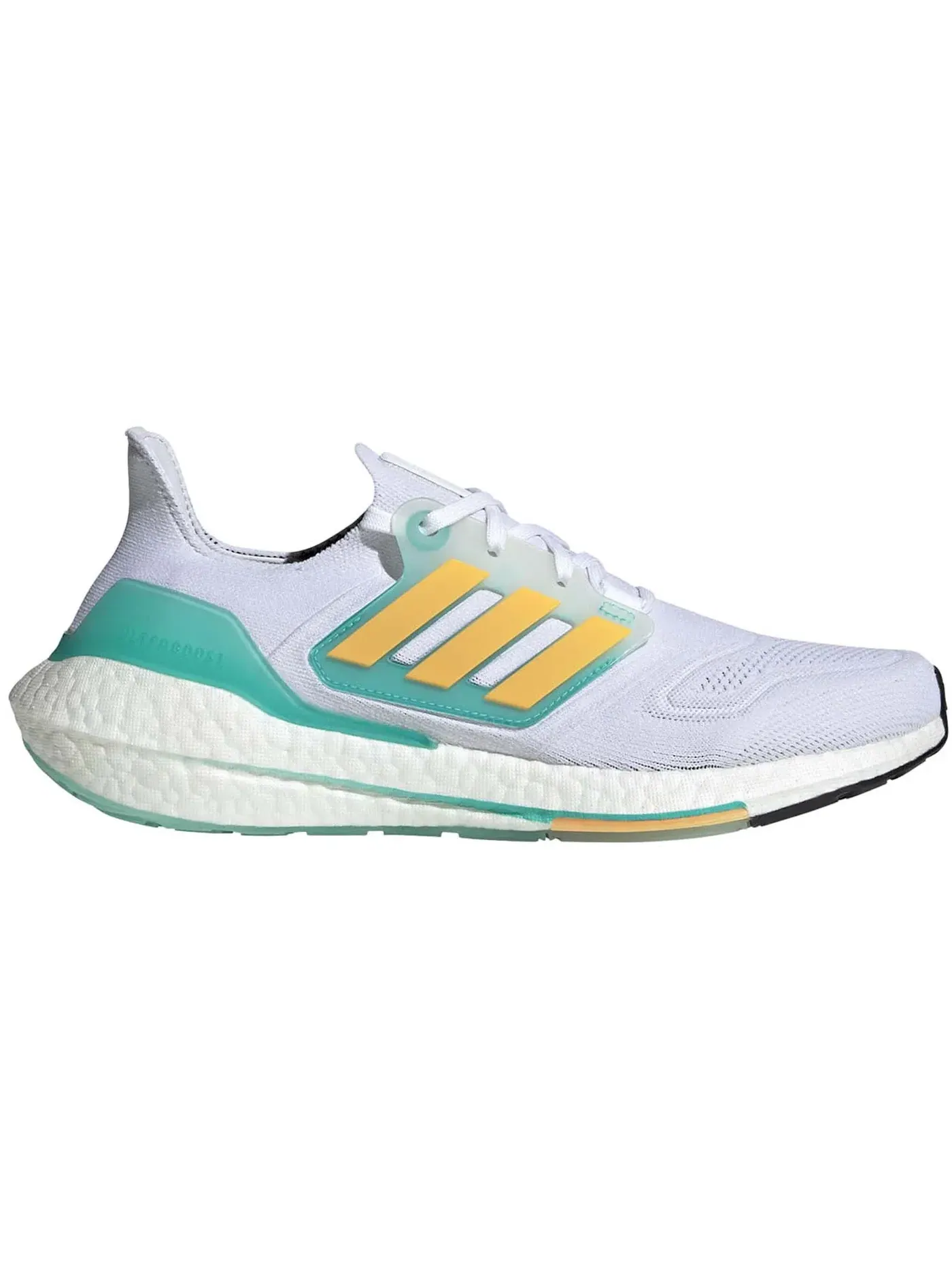 Мужские кроссовки для бега Adidas Ultra Boost 22 — изображение 1 из 1, белый/оранжевый