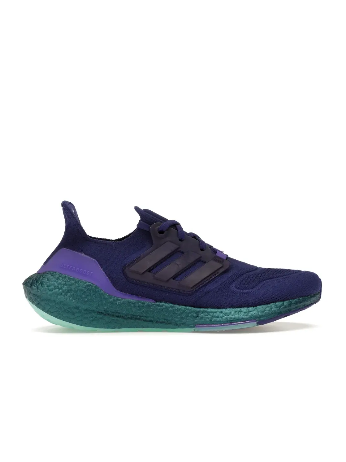 Женские кроссовки для бега с технологией Boost Adidas Ultra Boost 22 — изображение 1 из 4, индиго/индиго/фиолетовый