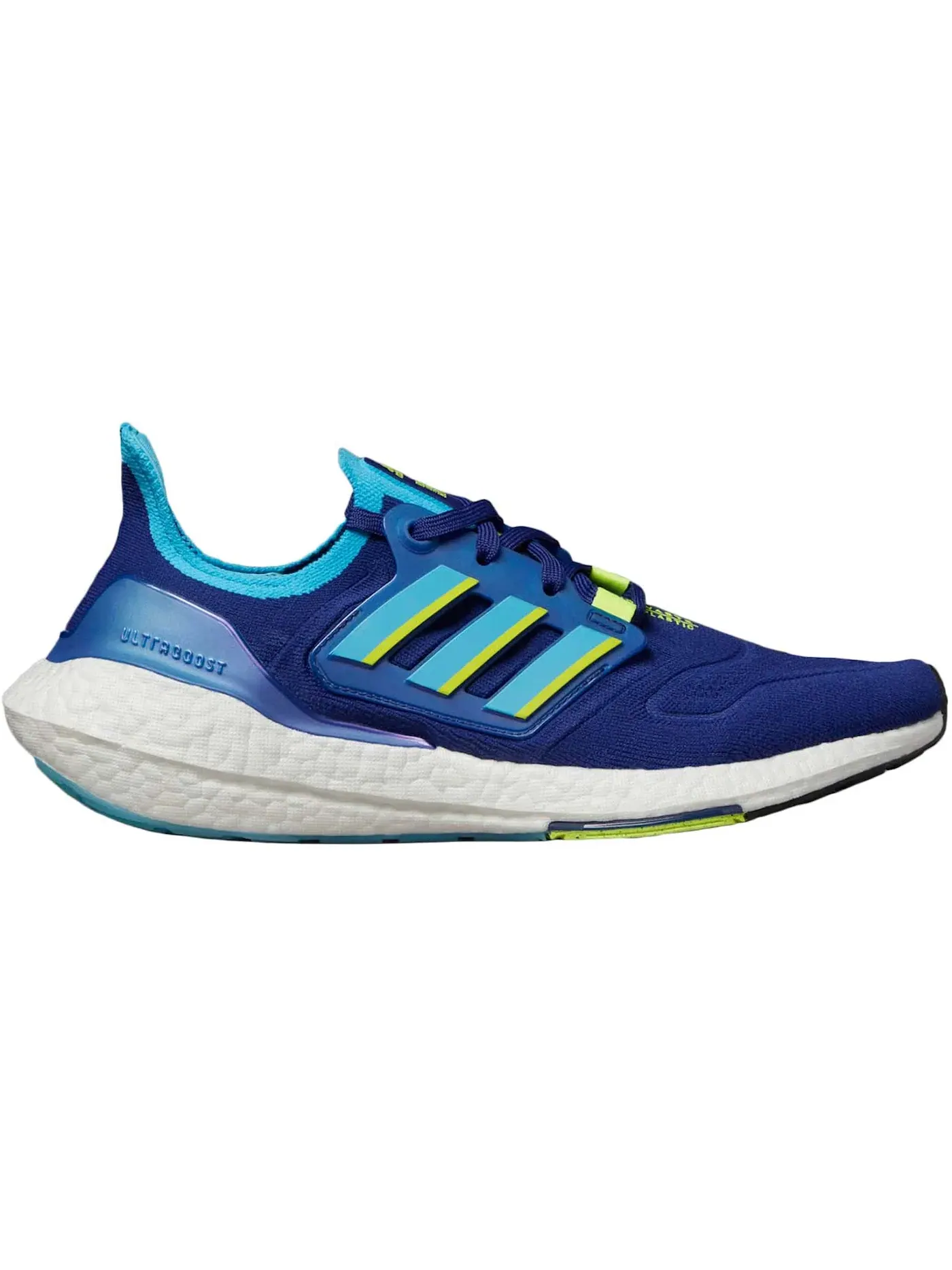 Мужские кроссовки для бега Adidas Ultra Boost 22 — изображение 1 из 1, индиго//желтый