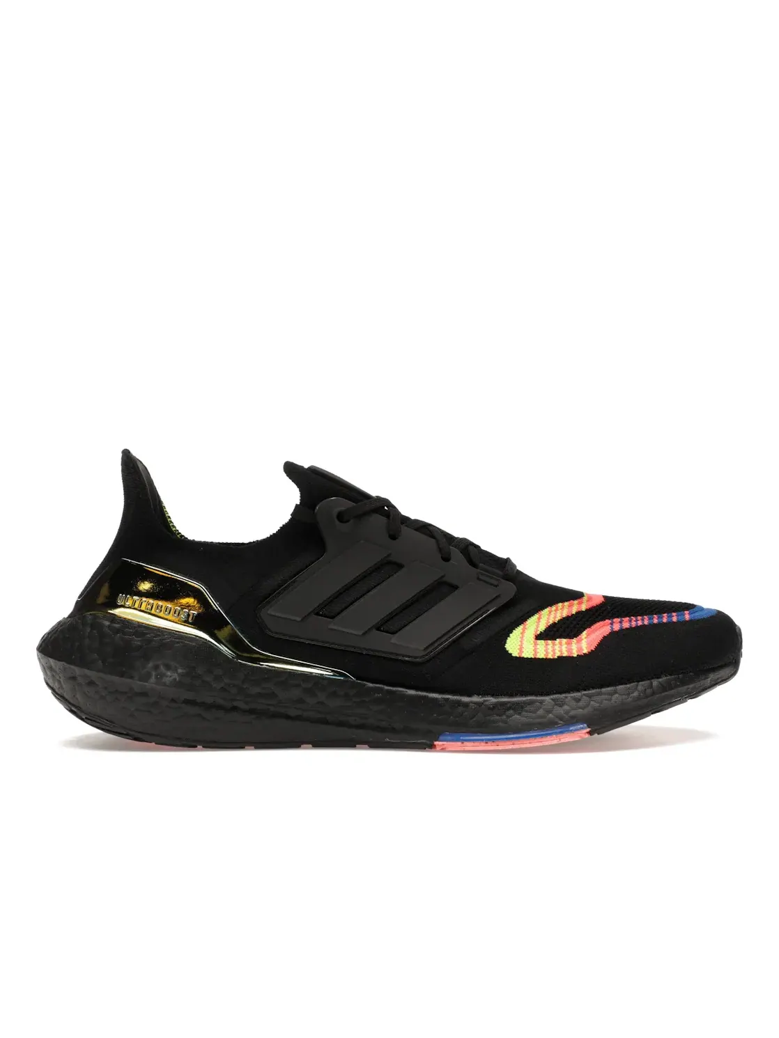 Мужские кроссовки для бега Ultra Boost 22 Adidas — изображение 1 из 4, черный черный синий