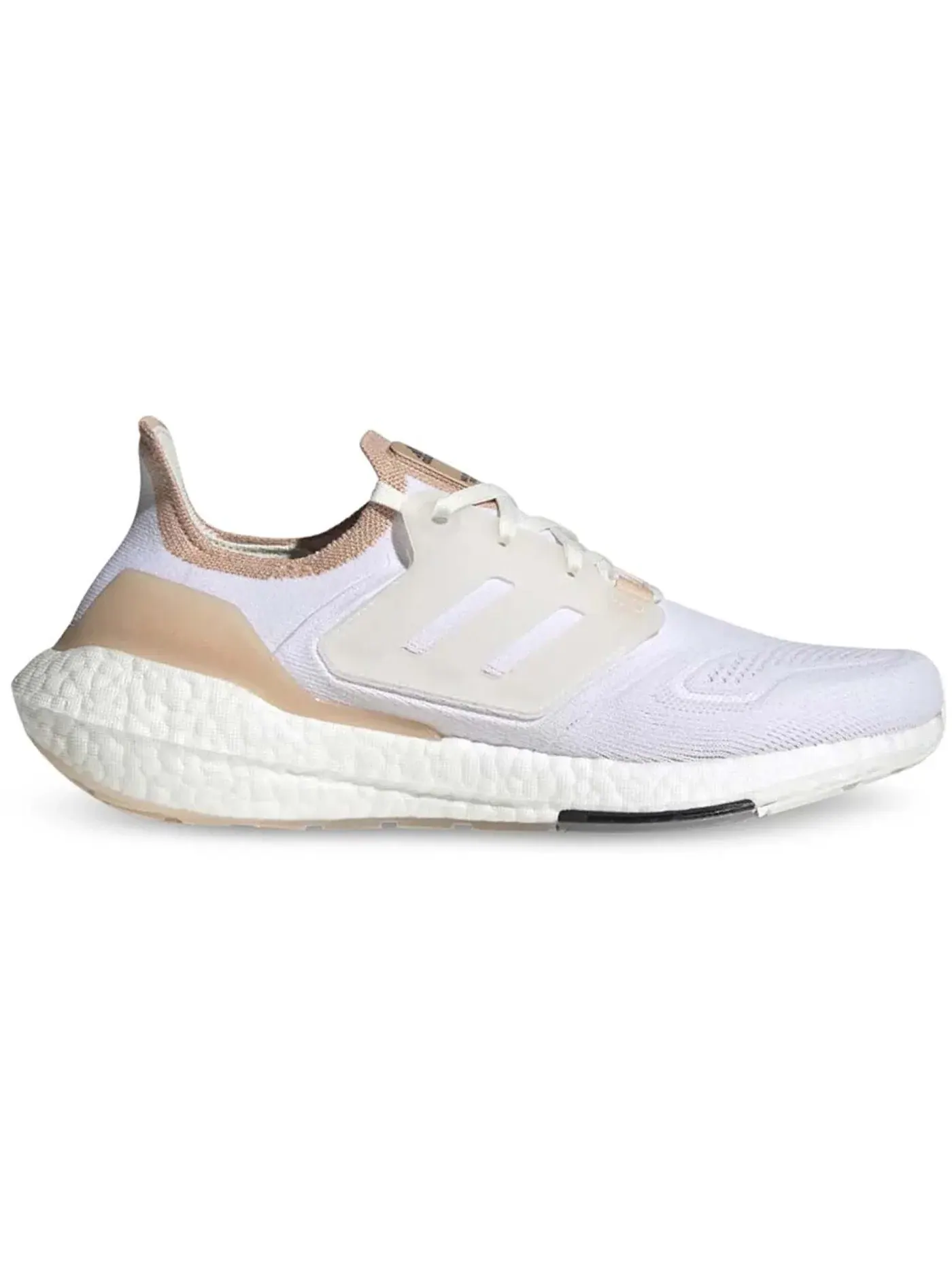 Мужские кроссовки для бега с принтом Adidas Ultra Boost 22 — изображение 1 из 1, белый/бежевый