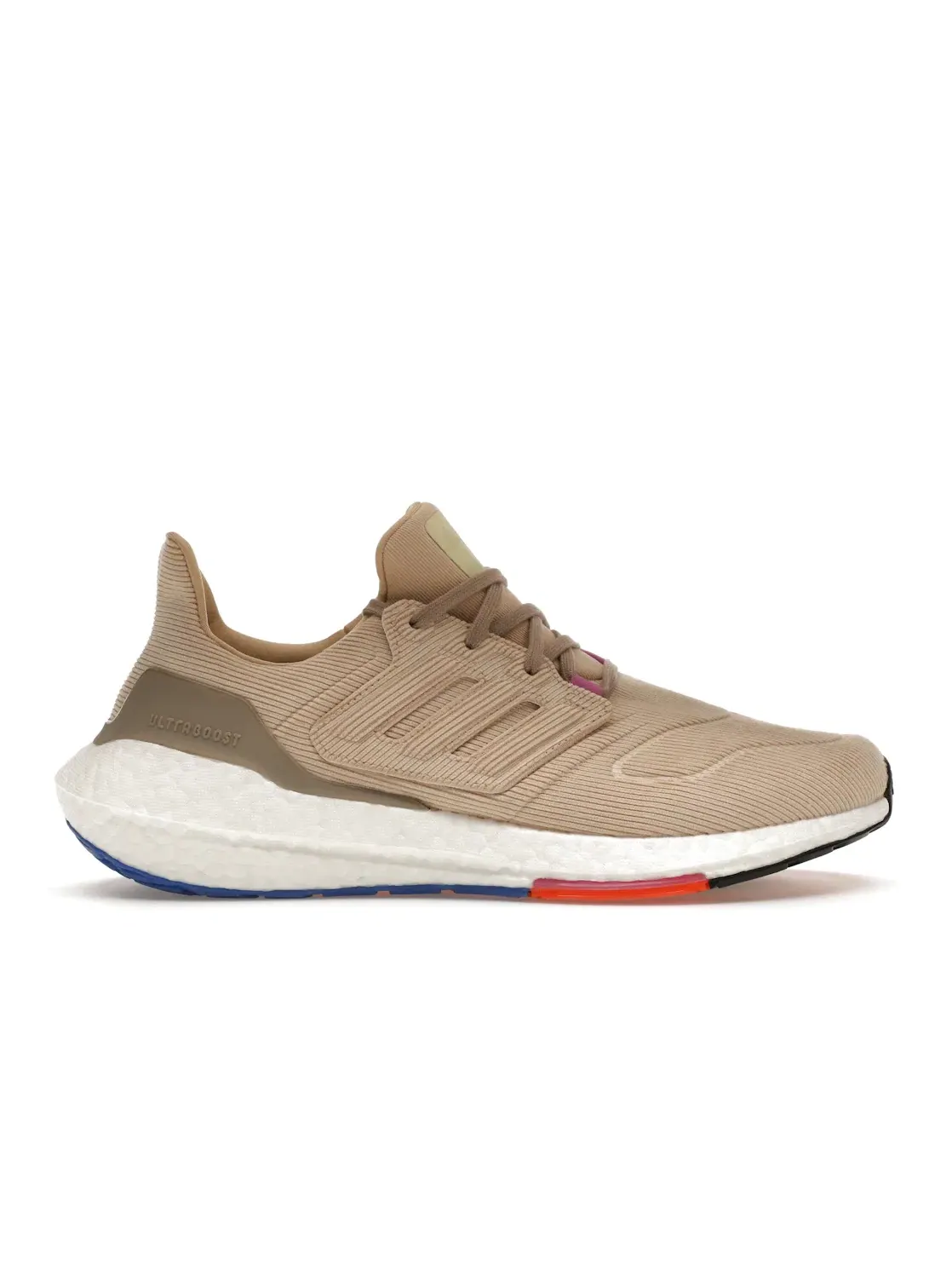 Мужские кроссовки для бега Ultra Boost 22 Adidas — изображение 1 из 4, бежевый