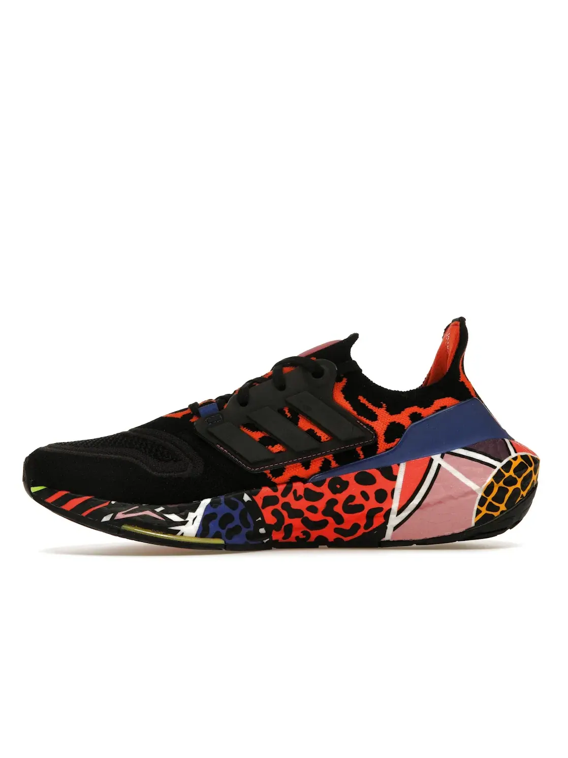 Женские кроссовки с принтом Ultra Boost 22 Adidas — изображение 3 из 4, черный/черный/синий