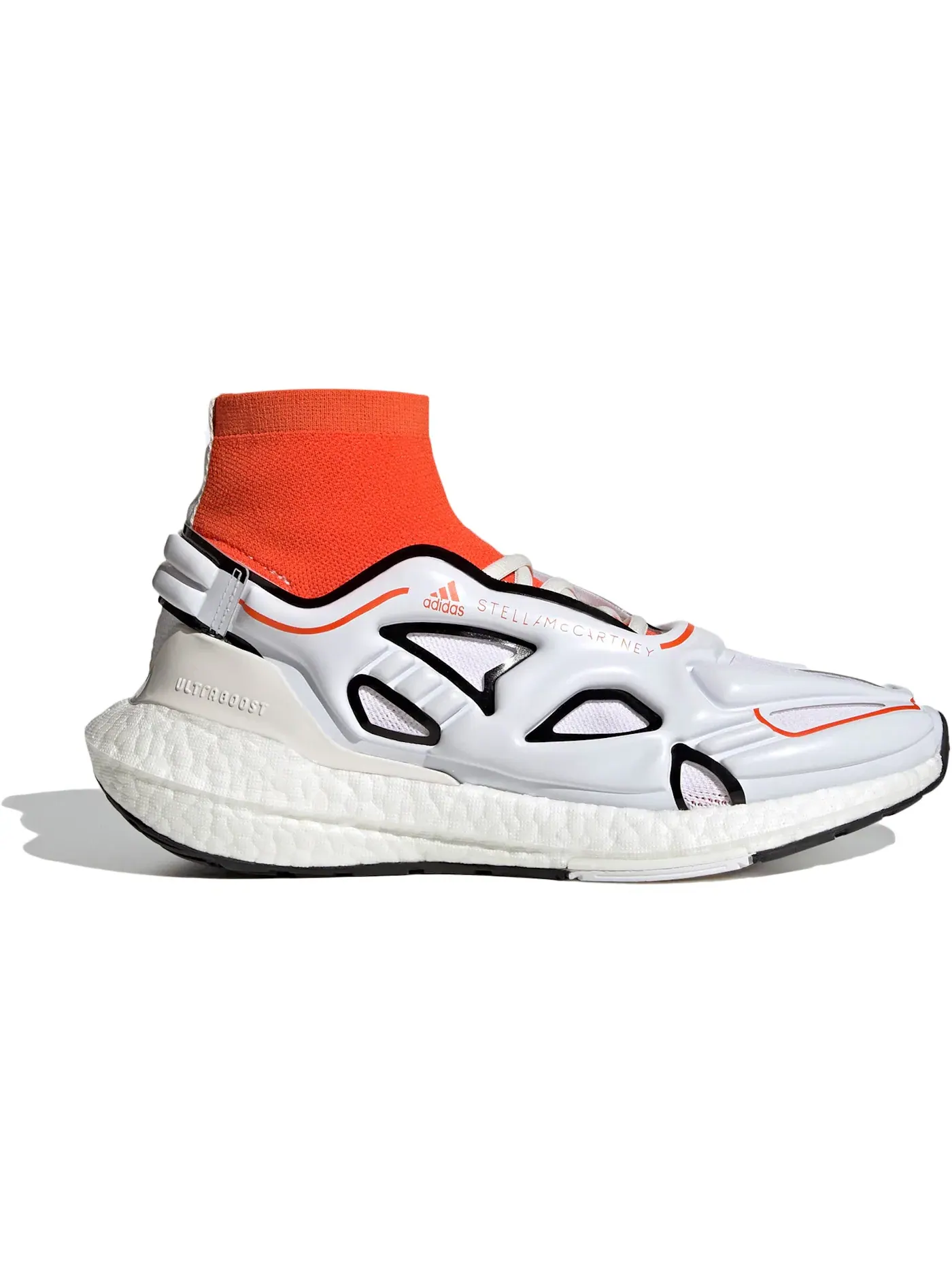 Женские кроссовки для бега с технологией Boost Adidas Ultra Boost 22 — изображение 1 из 1, оранжевый/белый/черный