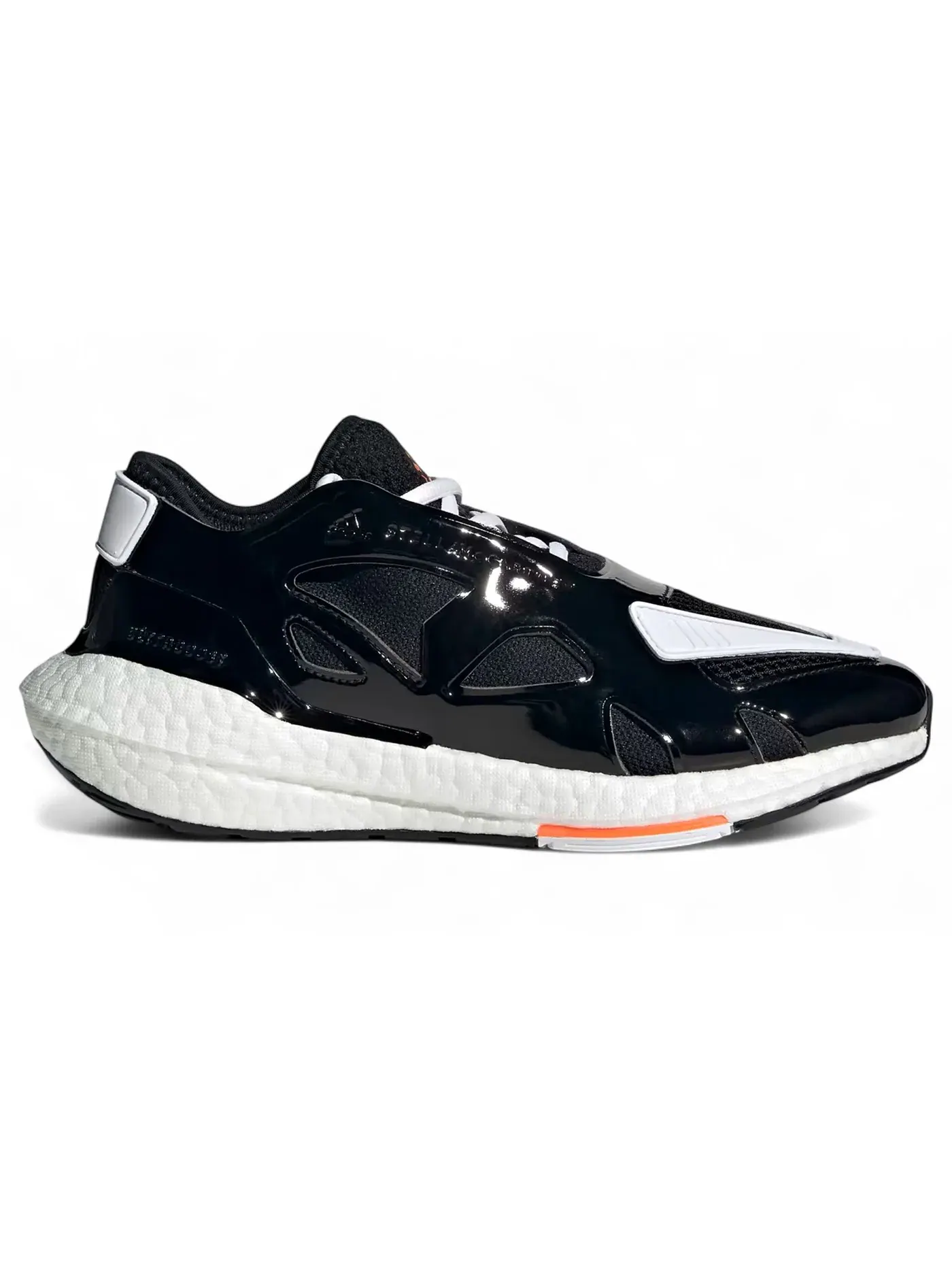 Женские кроссовки для бега с технологией Boost Adidas Ultra Boost 22 — изображение 1 из 1, черный белый оранжевый