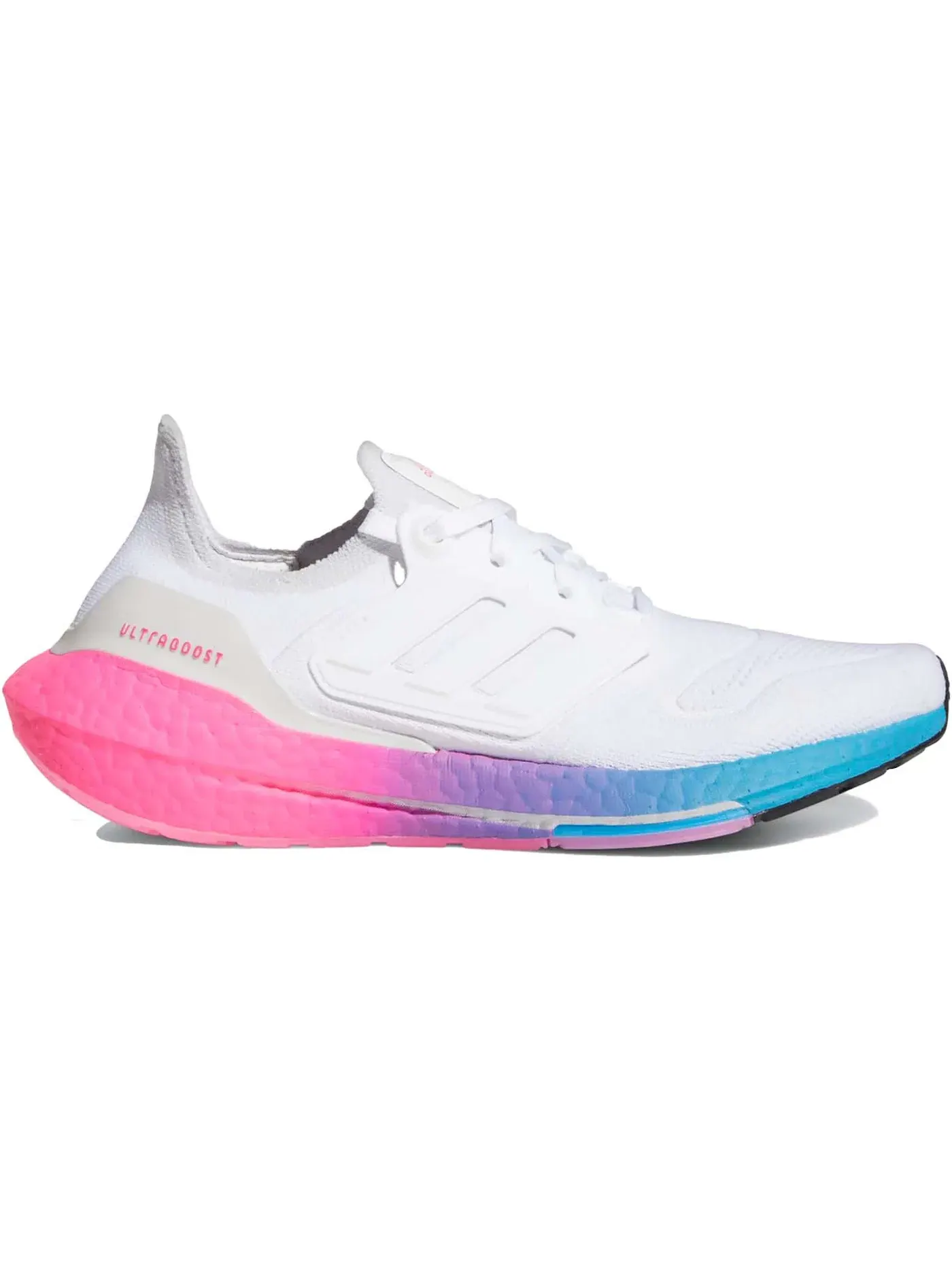 Женские кроссовки для бега Adidas Ultra Boost 22 — изображение 1 из 1, белый/белый/розовый