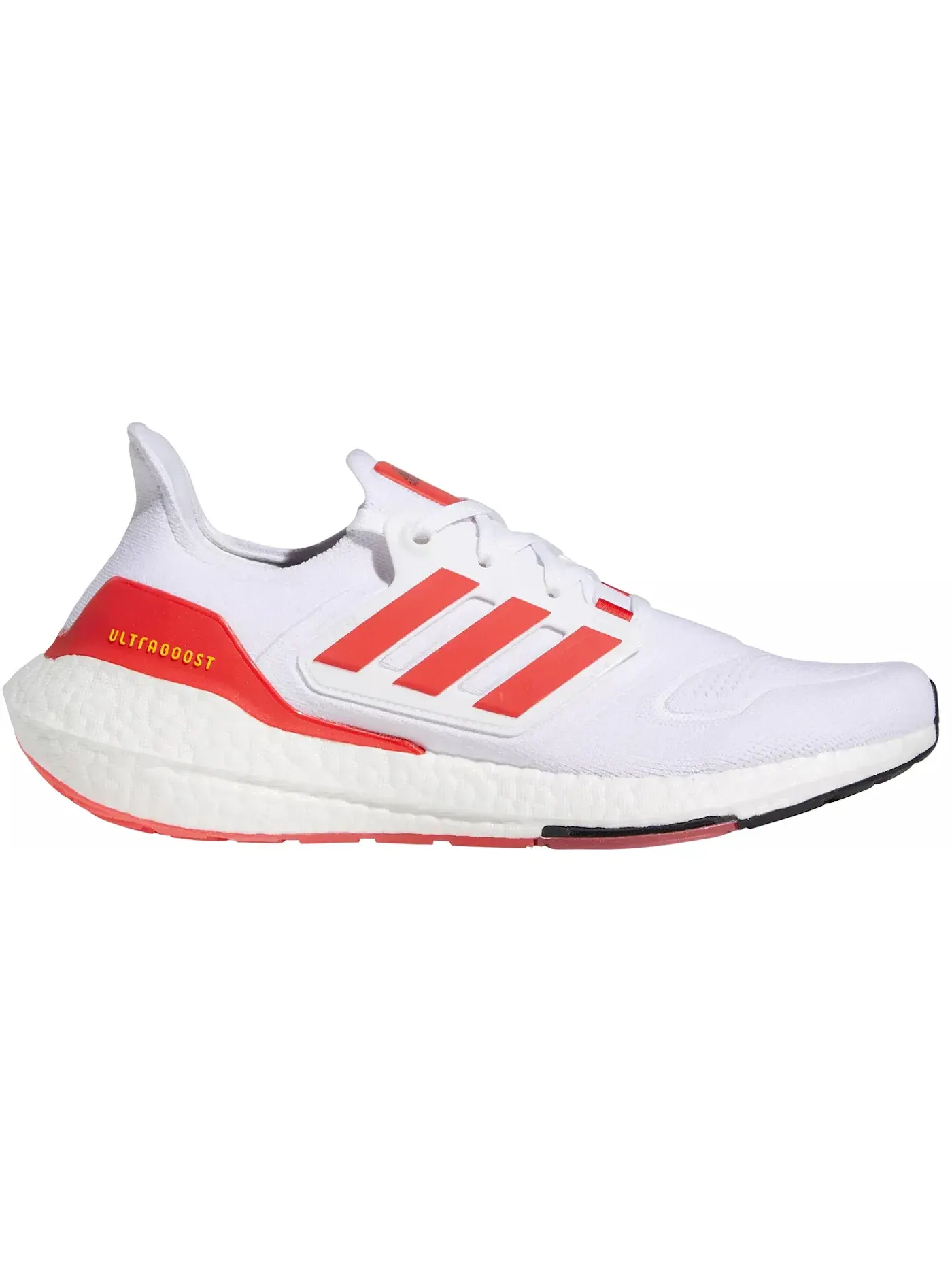 Мужские кроссовки для бега Adidas Ultra Boost 22 — изображение 1 из 1, белый/красный/желтый