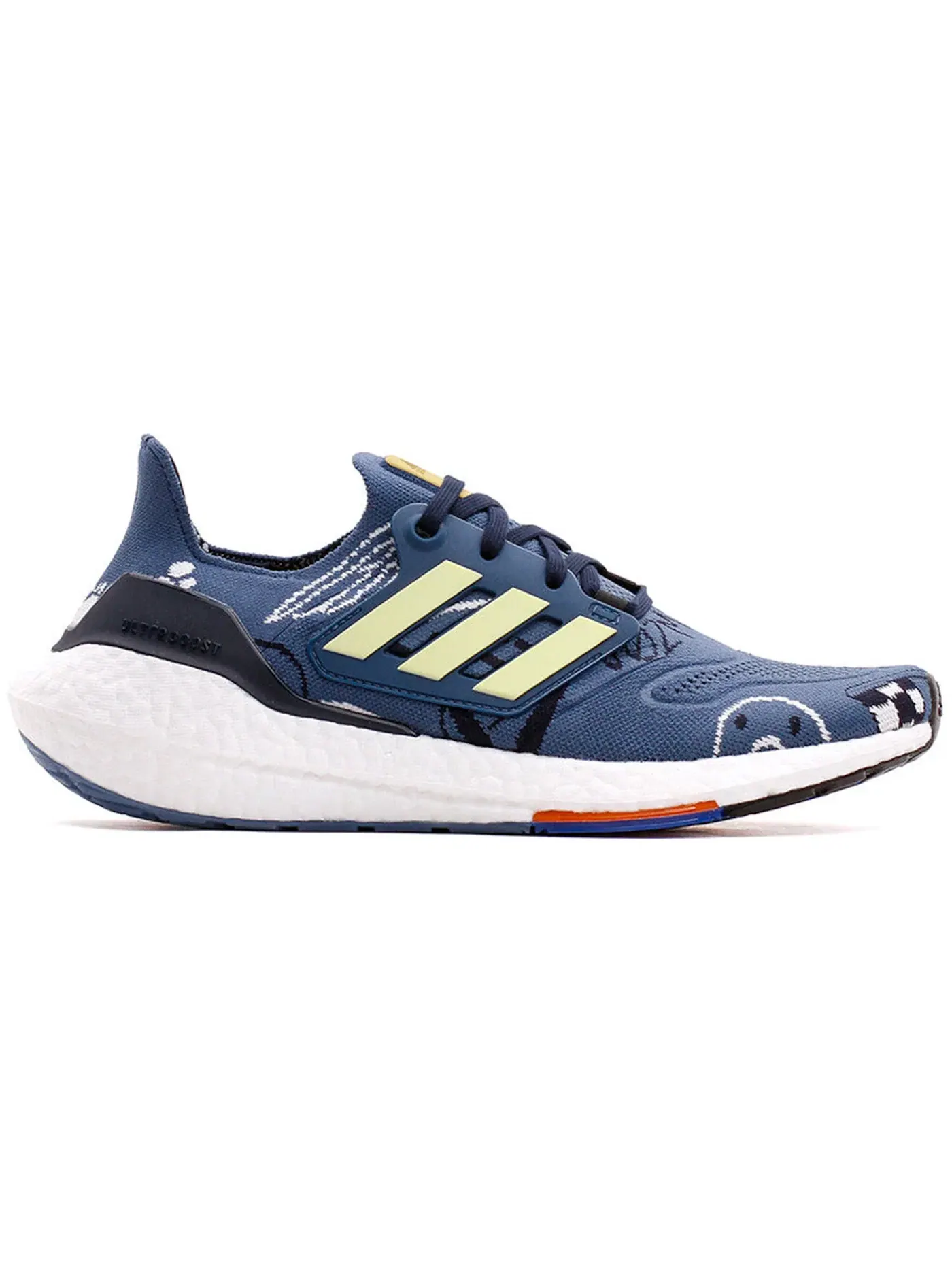 Мужские кроссовки для бега Adidas Ultra Boost 22 — изображение 1 из 1, желтый