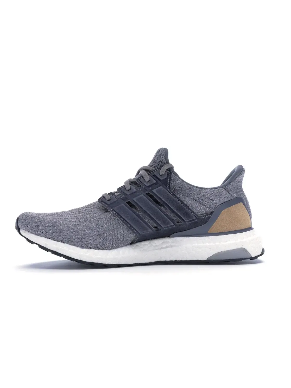 Мужские кроссовки для бега с технологией Boost Adidas Ultra Boost 3.0 — изображение 3 из 4, серый/черный-белый