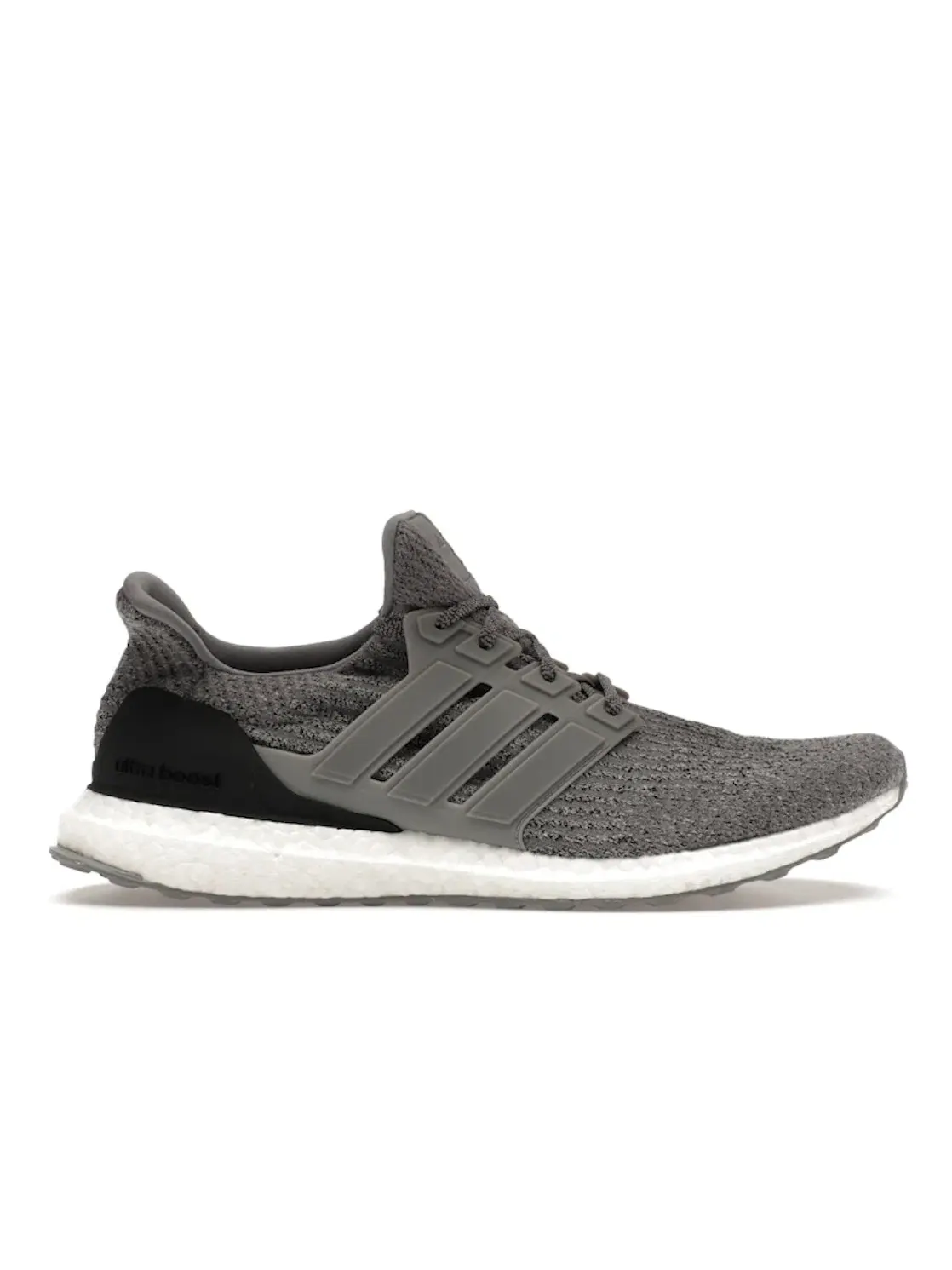Мужские кроссовки с технологией Primeknit Adidas Ultra Boost 3.0 — изображение 1 из 4, серый/серый