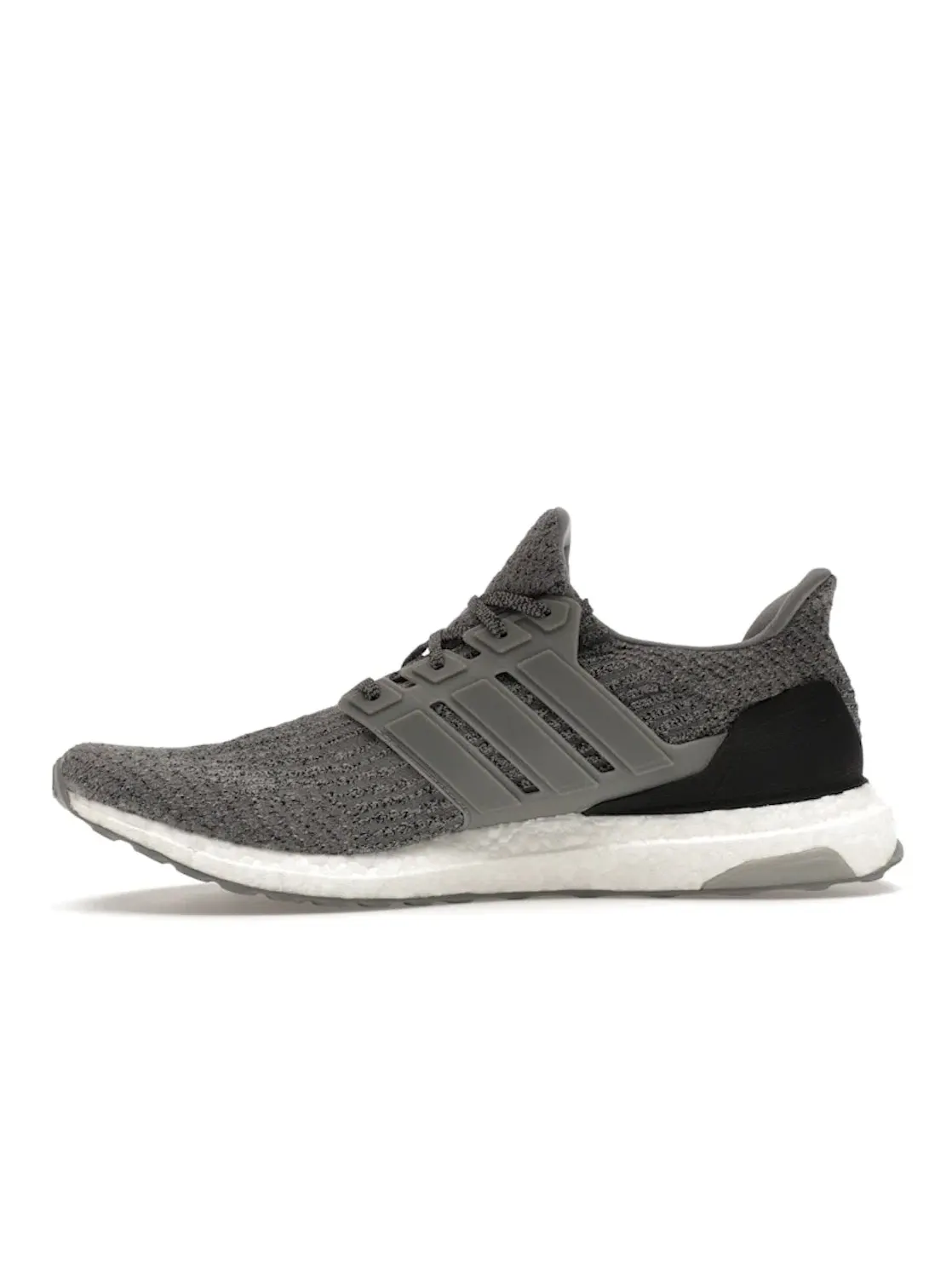 Мужские кроссовки с технологией Primeknit Adidas Ultra Boost 3.0 — изображение 3 из 4, серый/серый