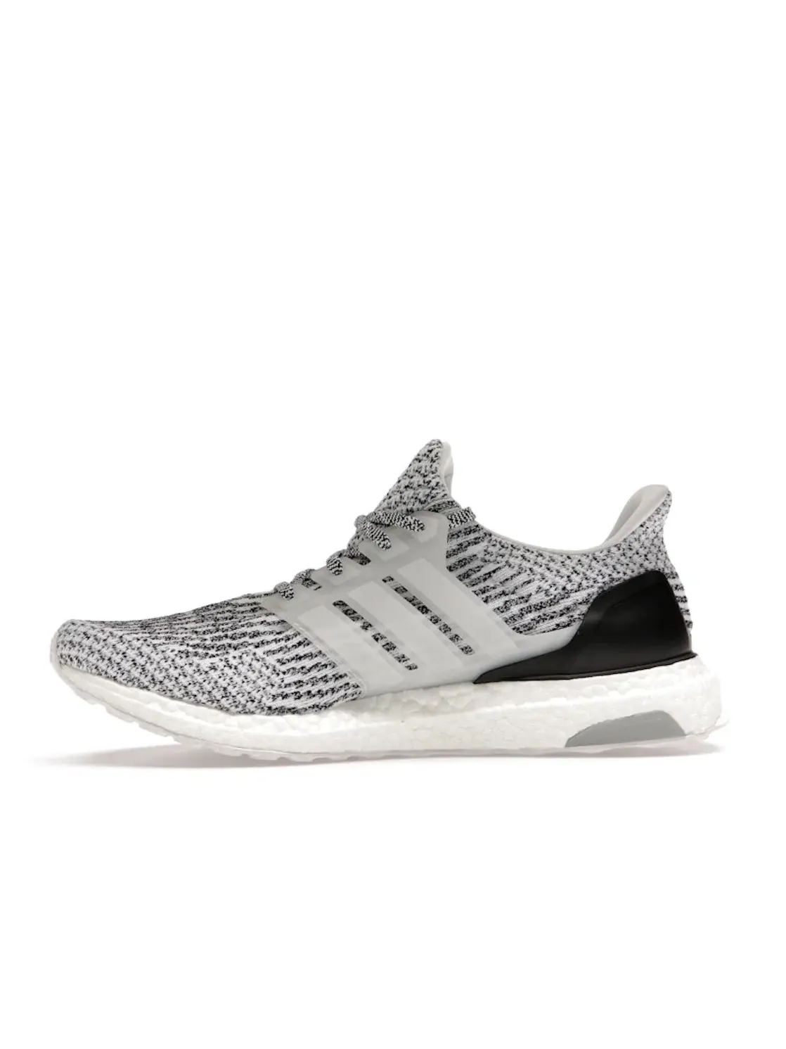 Мужские кроссовки с технологией Primeknit Adidas Ultra Boost 3.0 Oreo — изображение 3 из 4, белый/черный