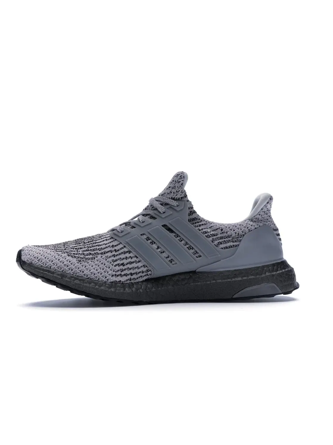 Мужские кроссовки с технологией Primeknit Adidas Ultra Boost 3.0 — изображение 3 из 4, серый/серый/серый