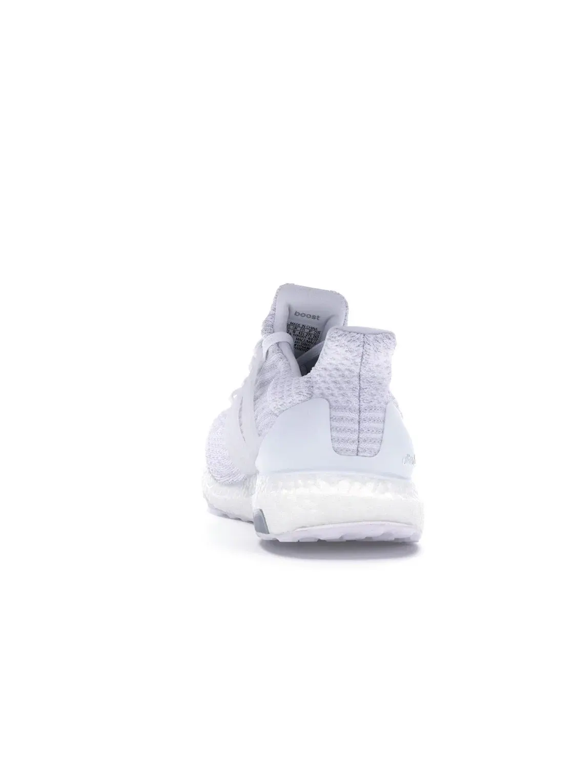 Мужские кроссовки с технологией Primeknit Adidas Ultra Boost 3.0 Triple White — изображение 4 из 4, белый/белый/белый