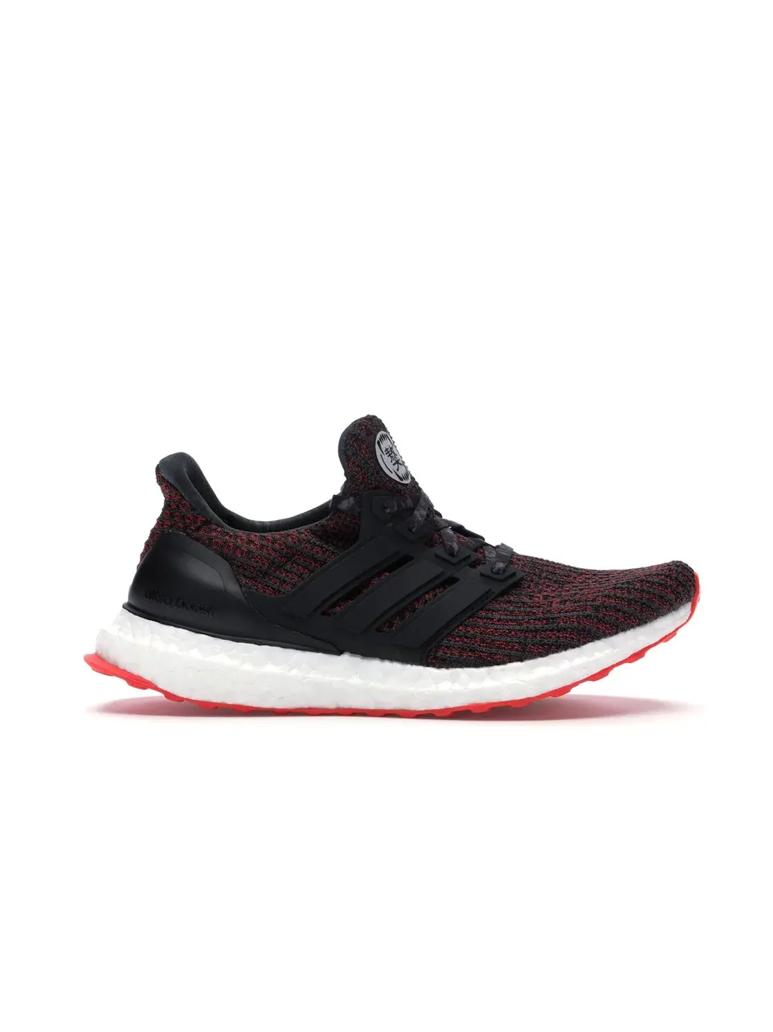 Мужские кроссовки с принтом Adidas Ultra Boost 4.0 — изображение 1 из 4, черный/красный/серый