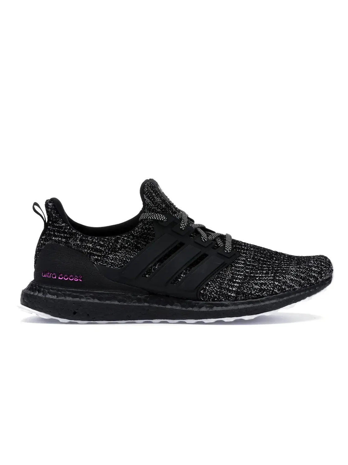 Мужские кроссовки с принтом Adidas Ultra Boost 4.0 — изображение 1 из 4, белый/черный/розовый