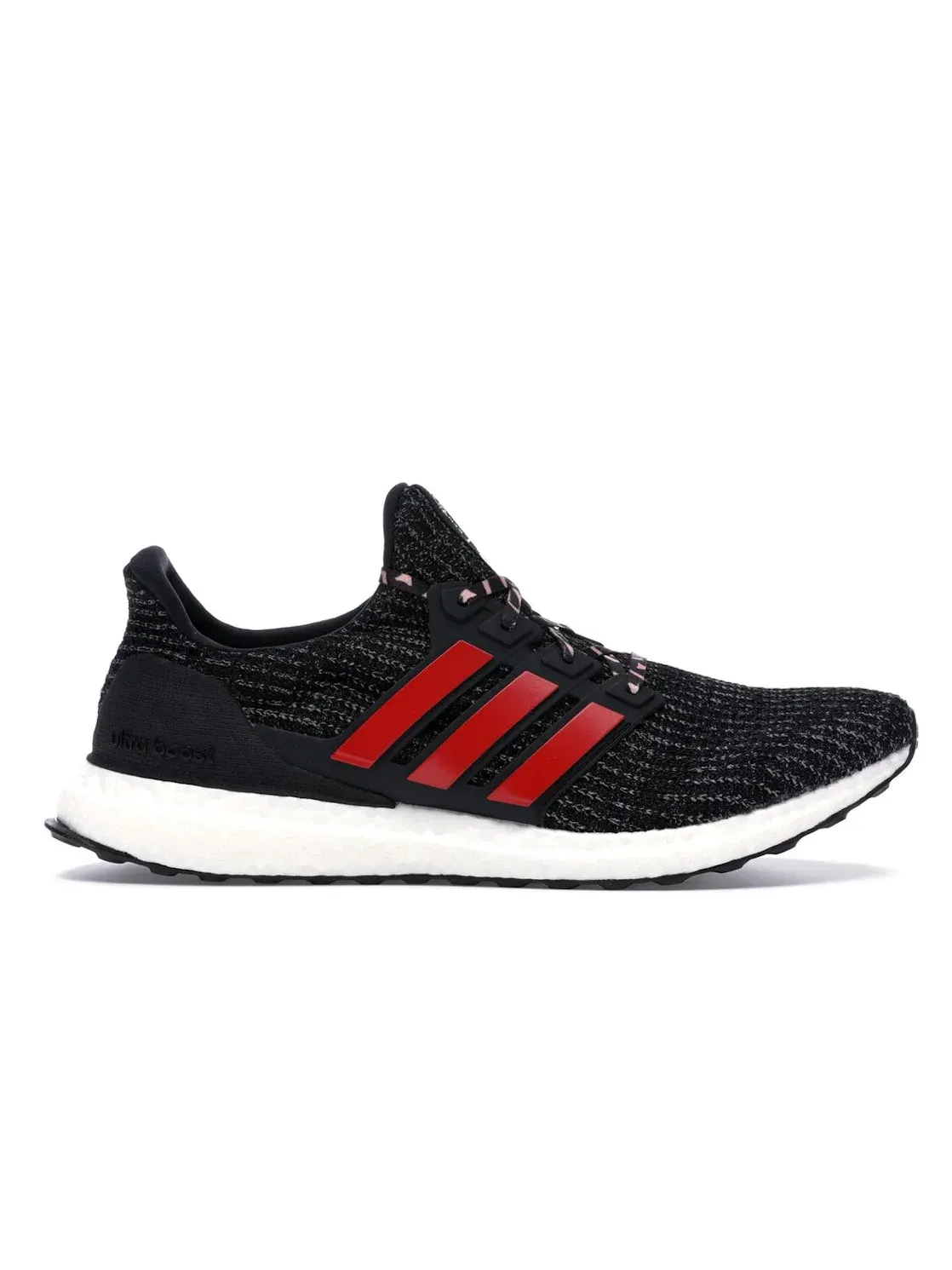 Мужские кроссовки для бега с технологией Primeknit Adidas Ultra Boost 4.0 — изображение 1 из 4, черный//серый