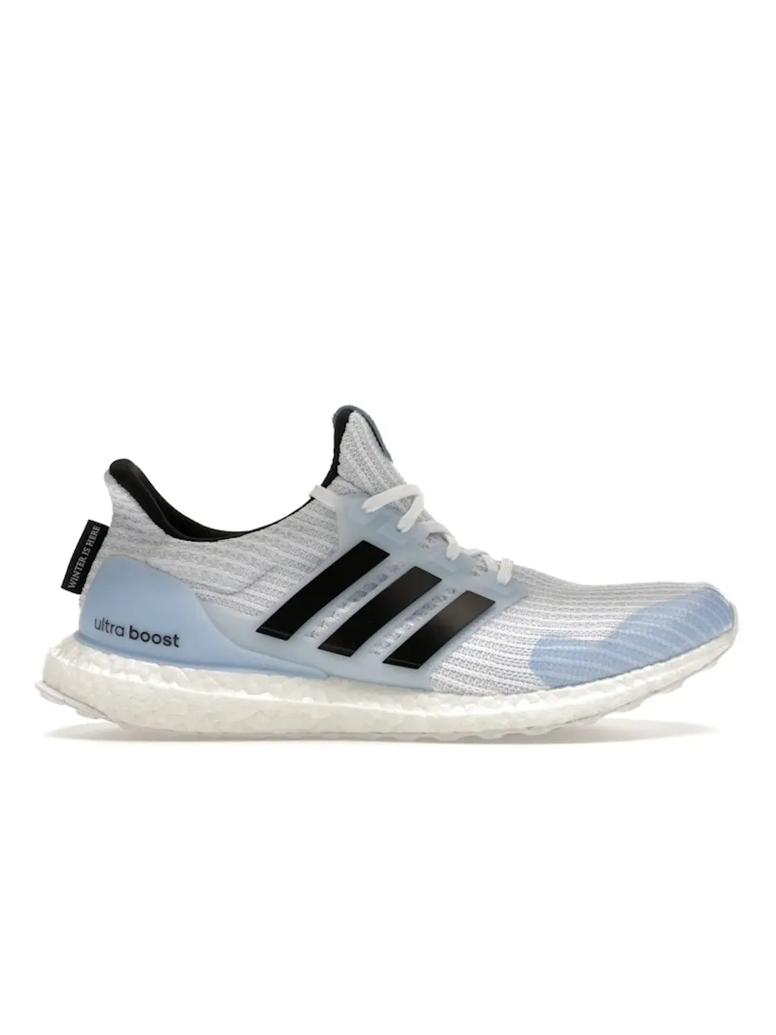 Мужские кроссовки с принтом Adidas Ultra Boost 4.0 Game of Thrones White Walkers — изображение 1 из 4, белый/синий/черный