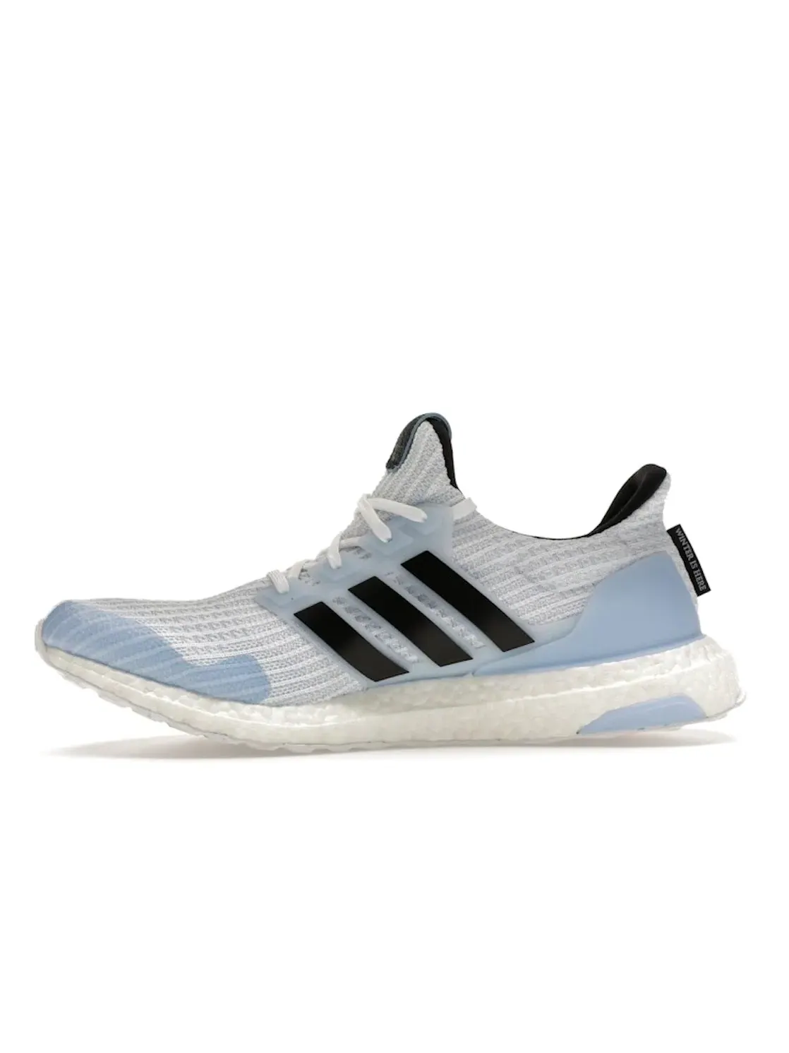 Мужские кроссовки с принтом Adidas Ultra Boost 4.0 Game of Thrones White Walkers — изображение 3 из 4, белый/синий/черный