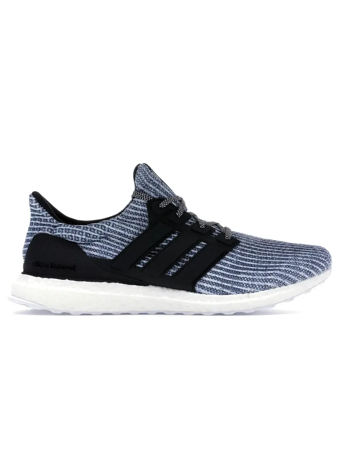 Мужские кроссовки с принтом Adidas Ultra Boost 4.0 Parley — изображение 1 из 4, белый//синий