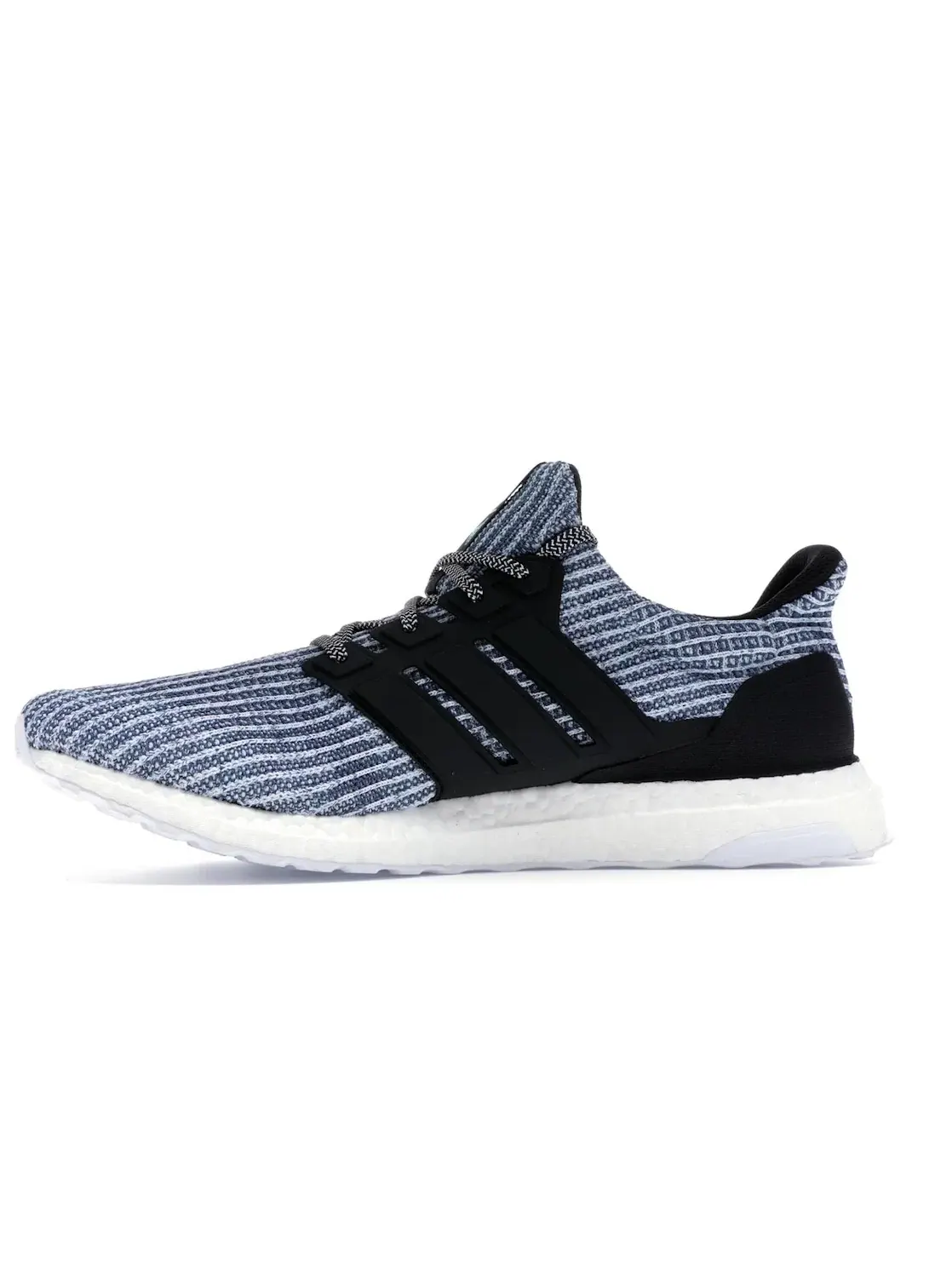 Мужские кроссовки с принтом Adidas Ultra Boost 4.0 Parley — изображение 3 из 4, белый//синий