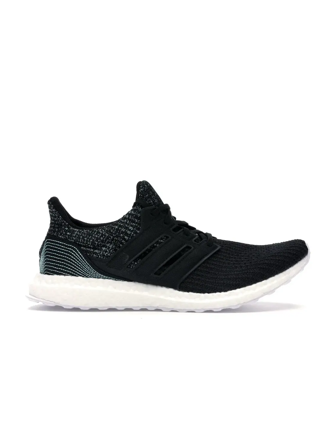 Мужские кроссовки с амортизацией Adidas Ultra Boost 4.0 Parley — изображение 1 из 4, черный/черный/белый